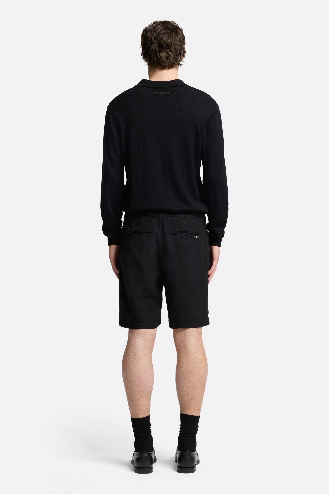 7-for-all-mankind-linen-blend-jogger-shorts-schwarz image 5