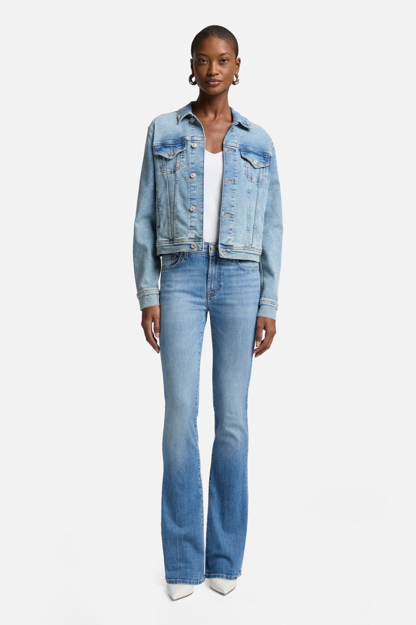 7-for-all-mankind-slim-illusion-bootcut-jeans-damen-pine-hellblau image 2