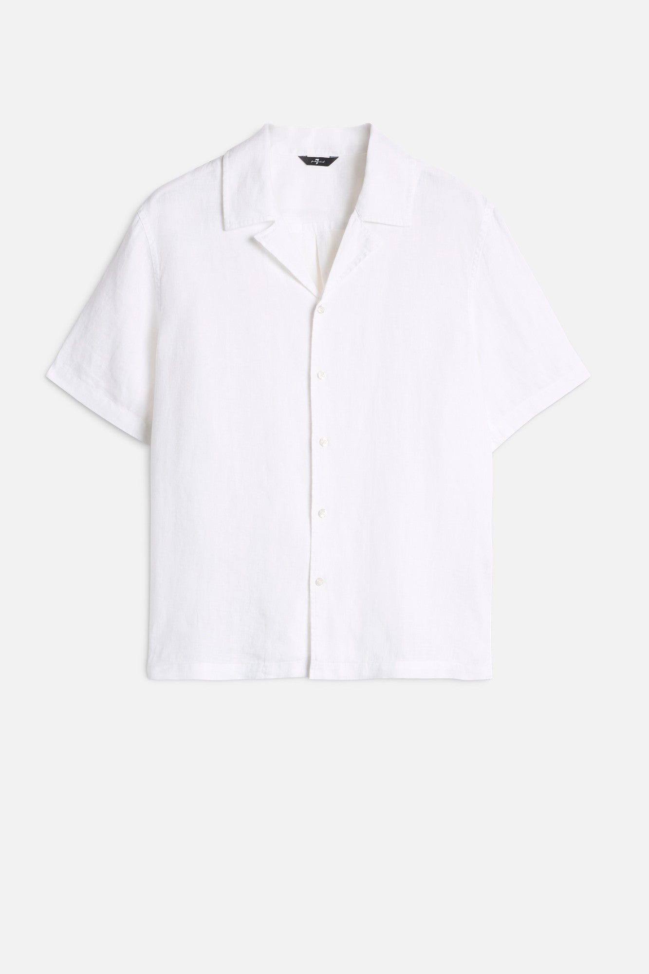 7-for-all-mankind-linen-camp-shirt-kurzarm-in-white image 1