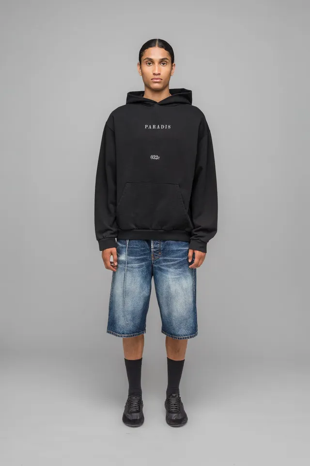 032c-buy-me-an-island-hoodie-paradis-flock-print image 1