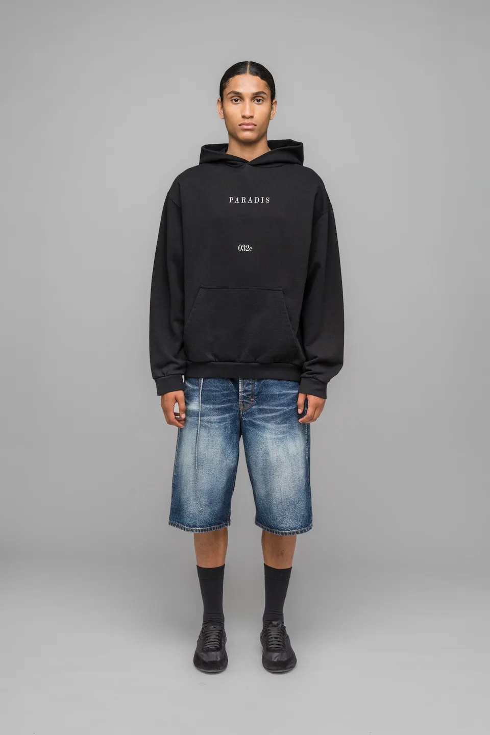 032c-buy-me-an-island-hoodie-paradis-flock-print image 1