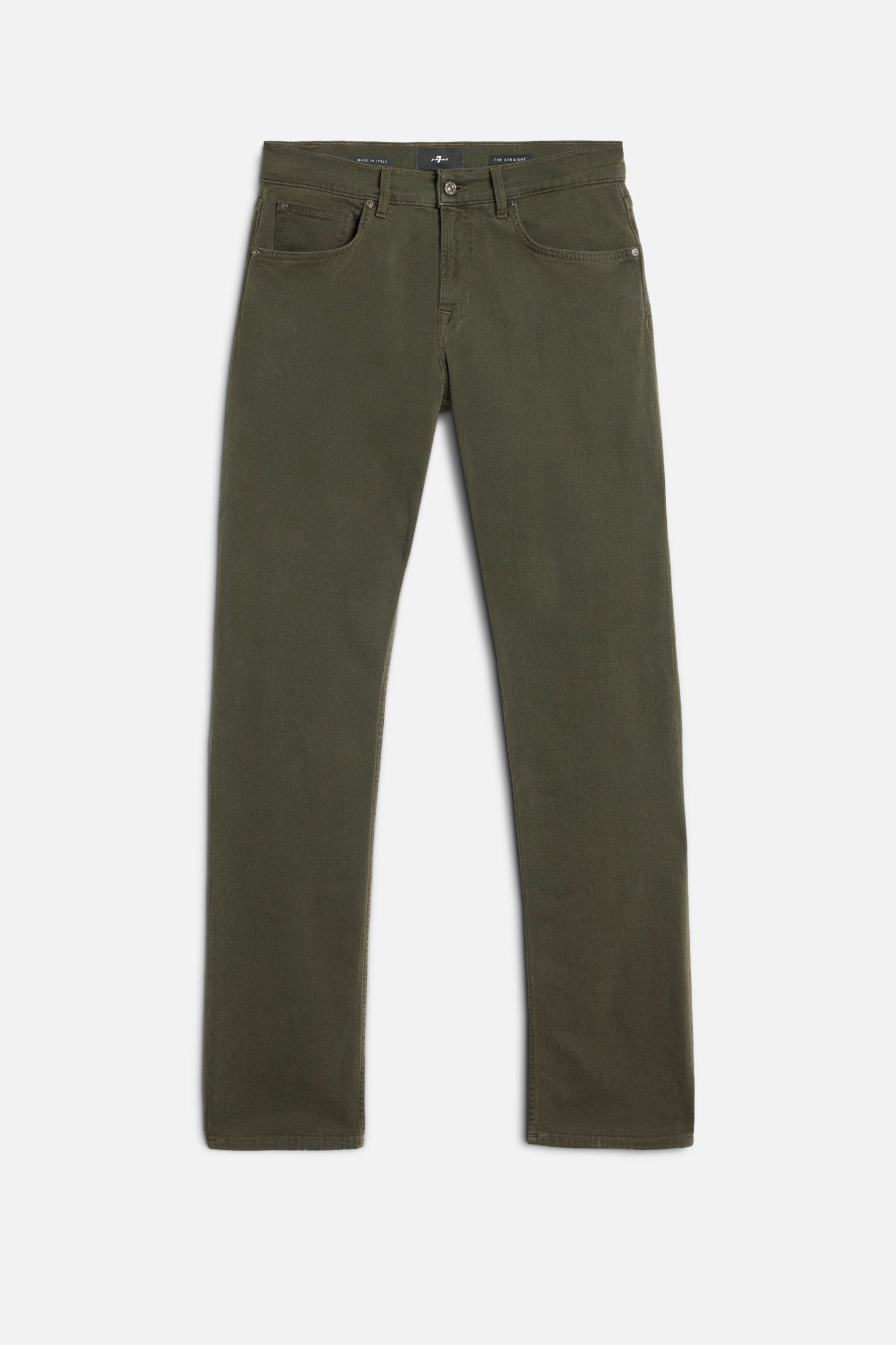 7-for-all-mankind-left-hand-the-straight-jeans-dark-olive-herren image 1