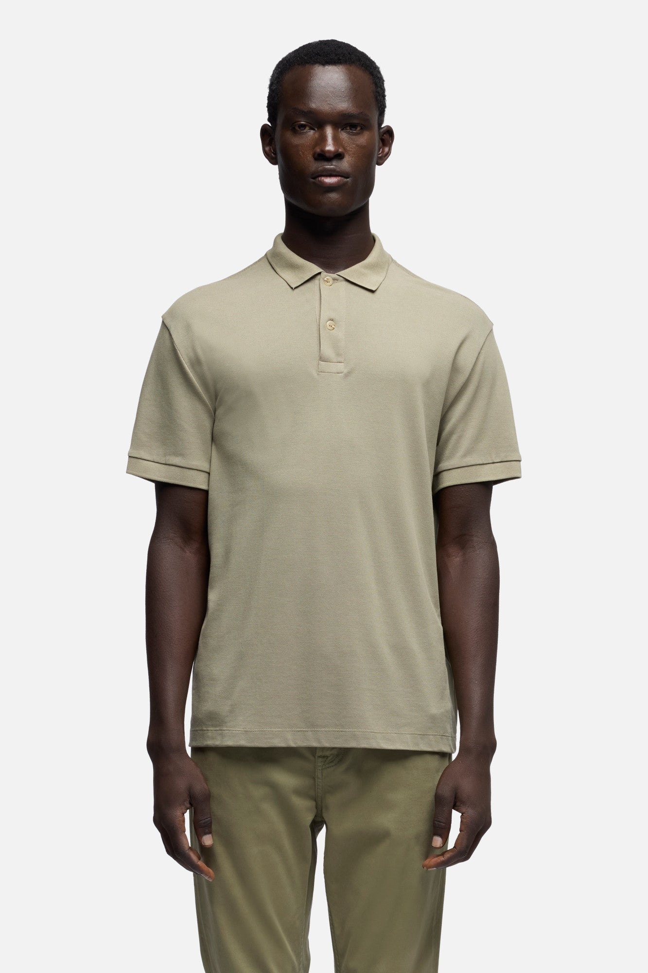 7-for-all-mankind-short-sleeve-polo-lyocell-army-gr-n image 3