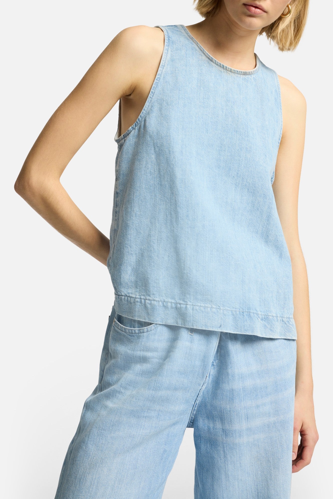7-for-all-mankind-indigo-linen-top-kansas-rmellos-damen image 7