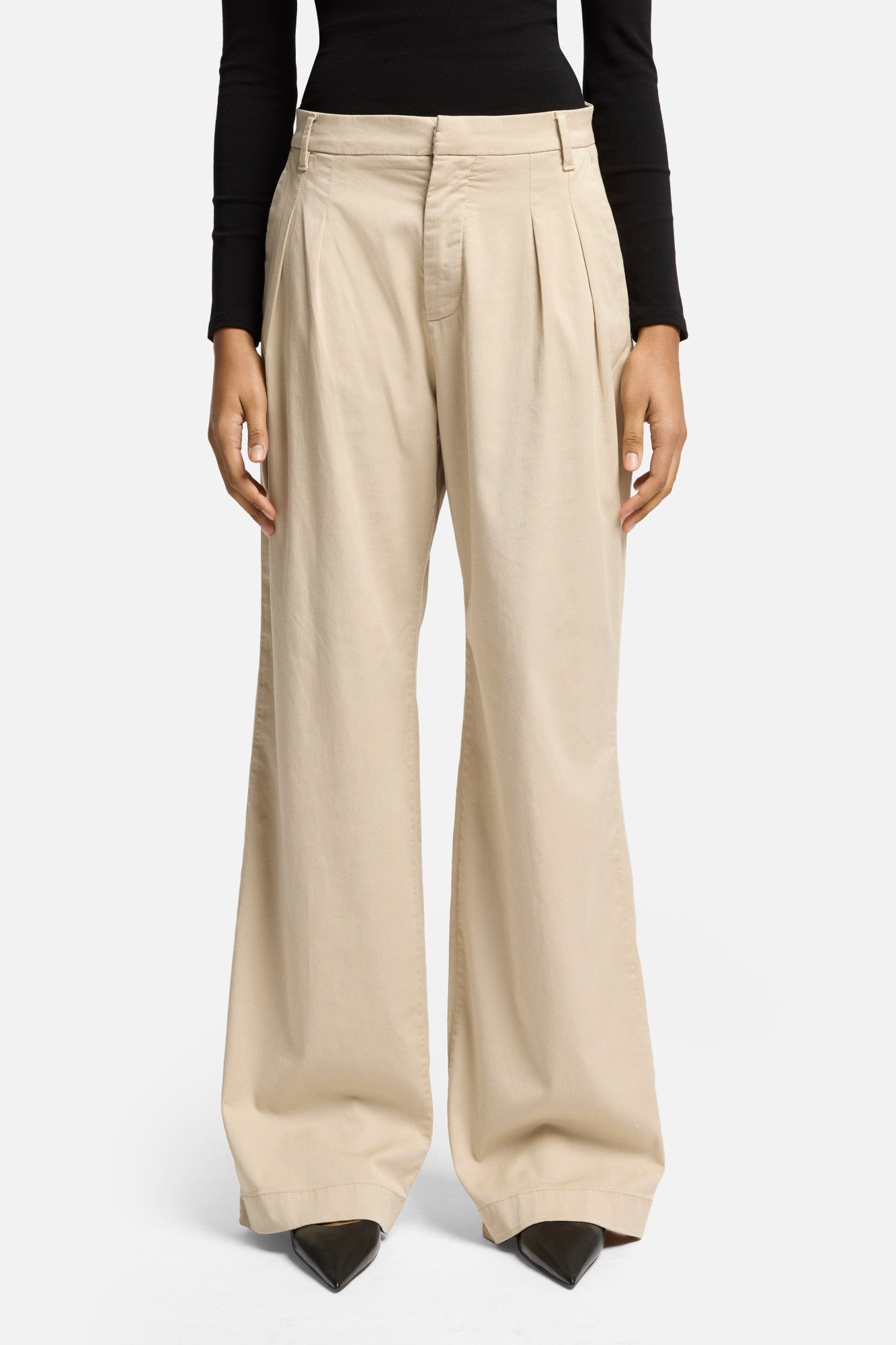 7-for-all-mankind-pleated-chino-cold-brew-damen image 3