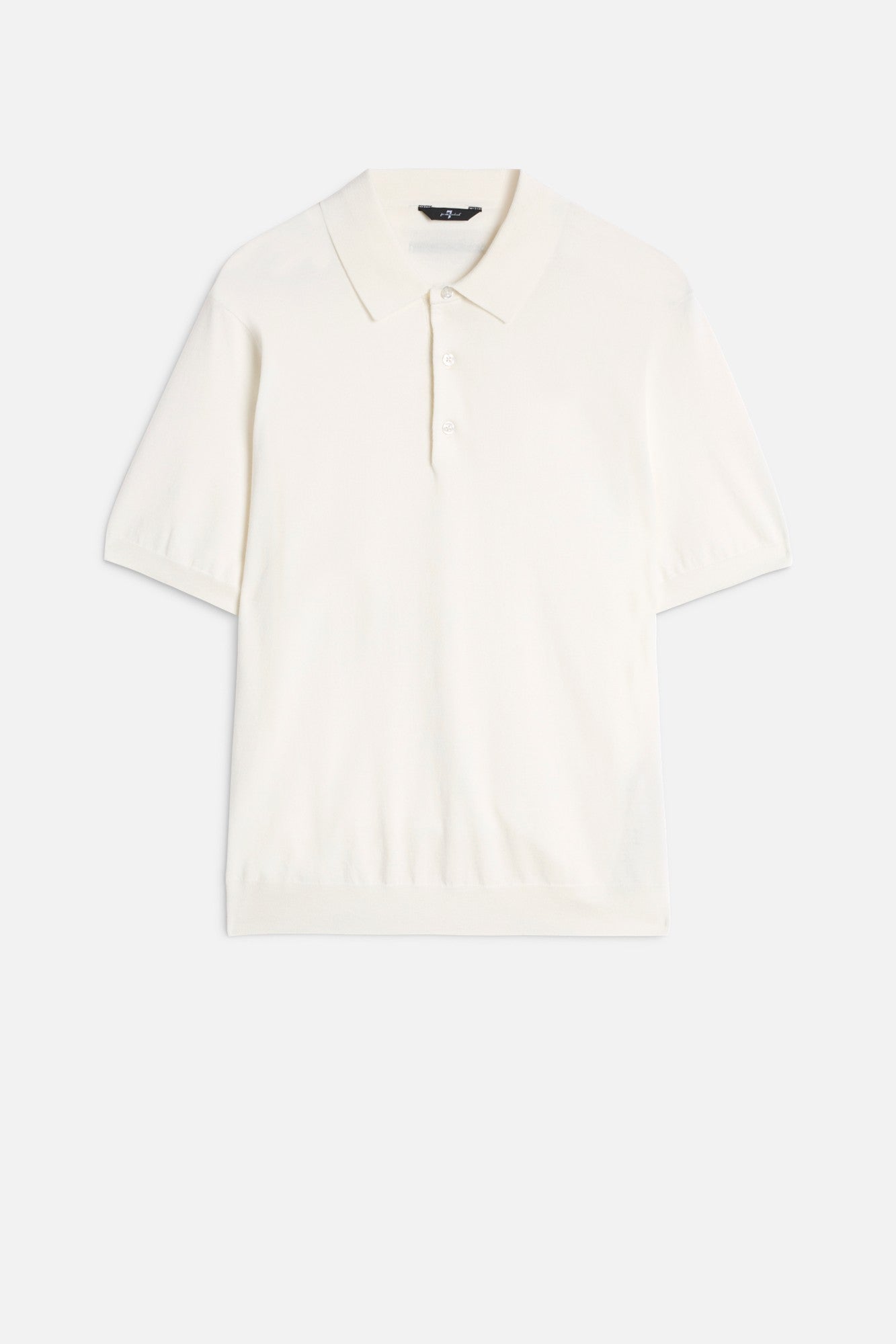 7-for-all-mankind-short-sleeve-polo-sweater-off-white-herren image 1