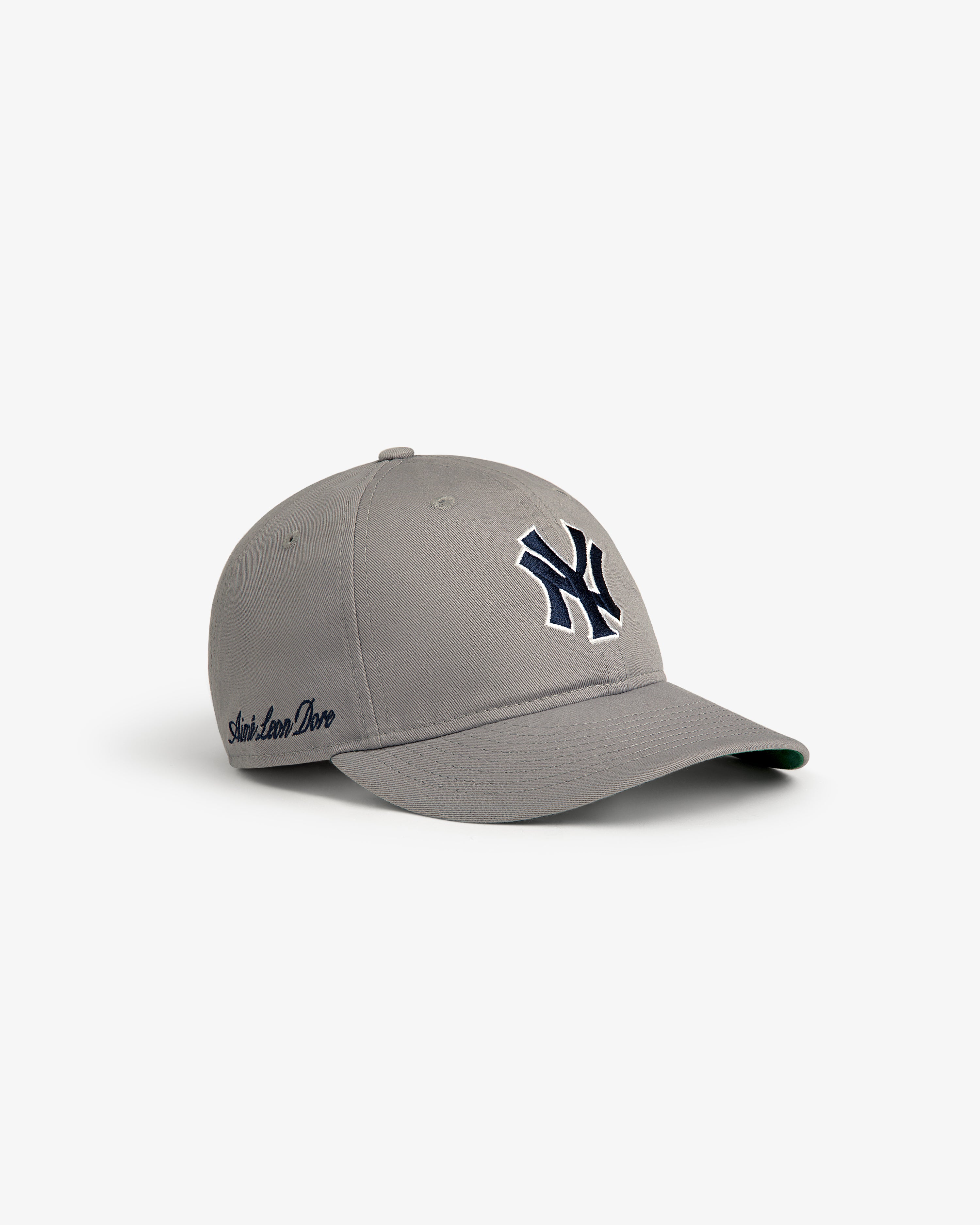 aim-leon-dore-ald-new-era-yankees-retro-fit-cap-grey image 3