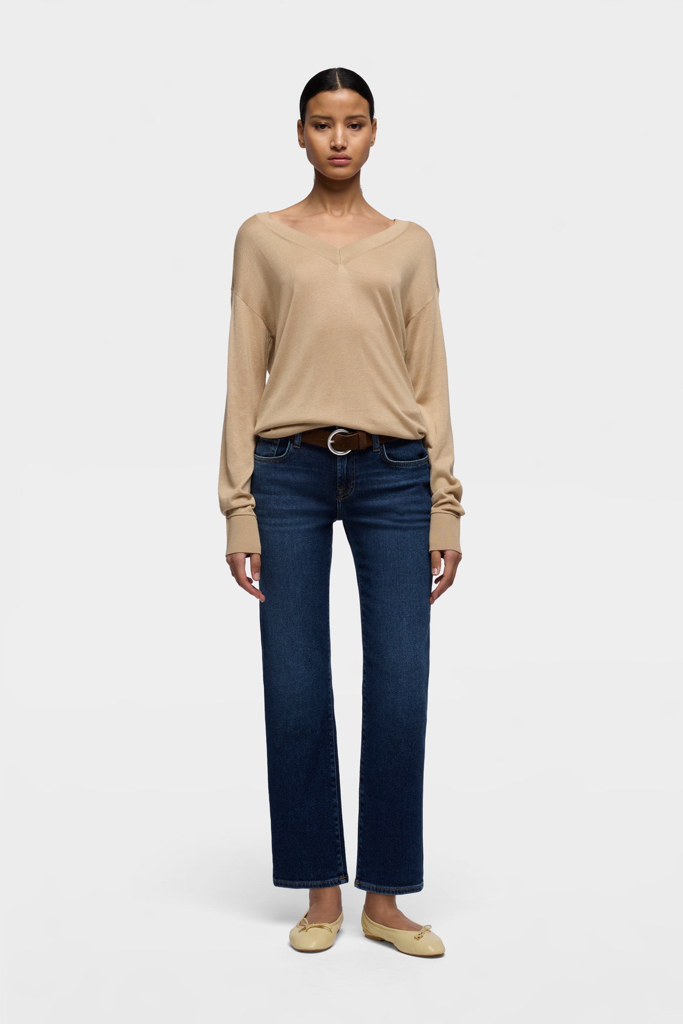 7-for-all-mankind-calie-straight-ankle-jeans-luxe-vintage-blue-vibe-damen image 2