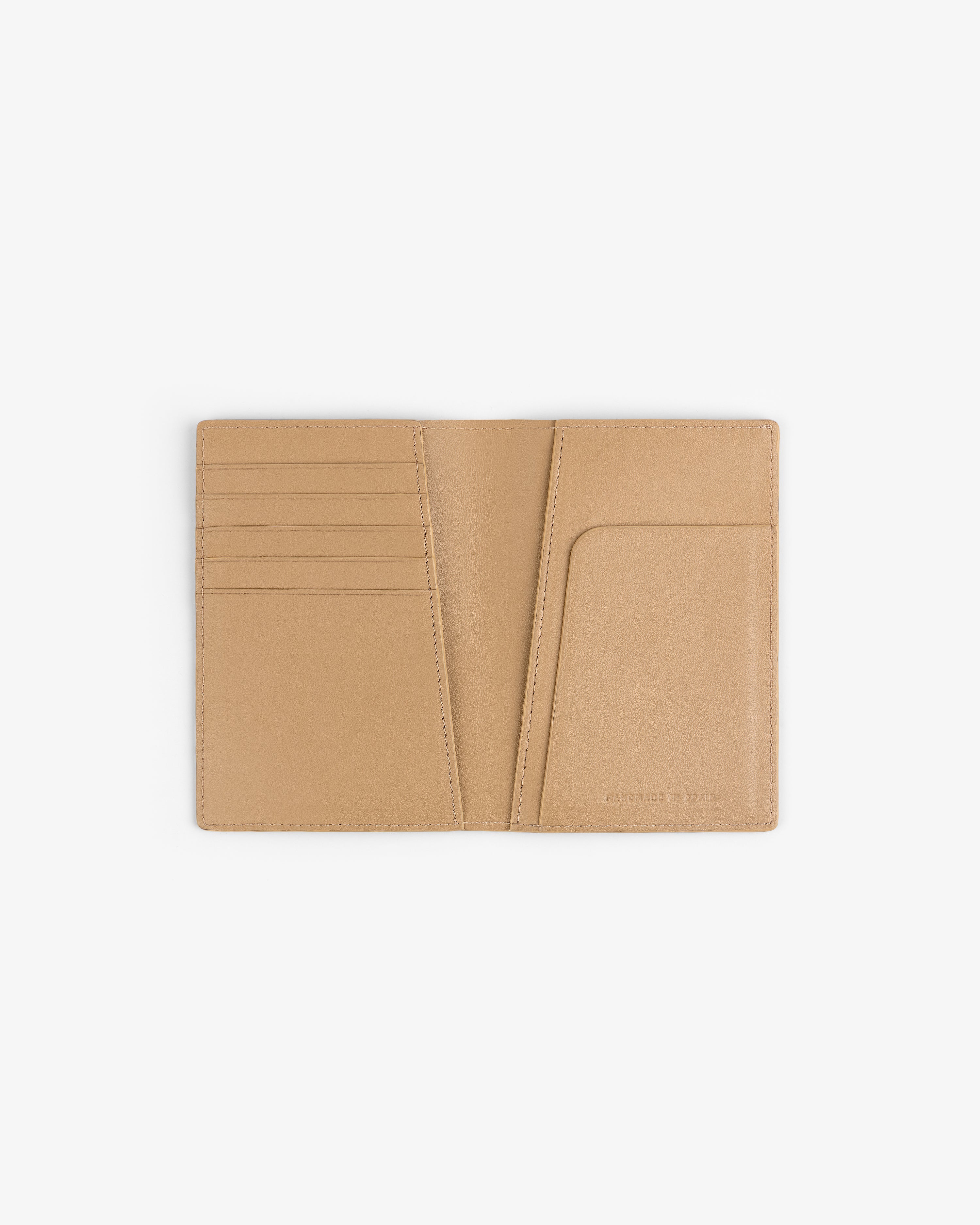 aim-leon-dore-croc-embossed-nubuck-passport-holder-tan image 5