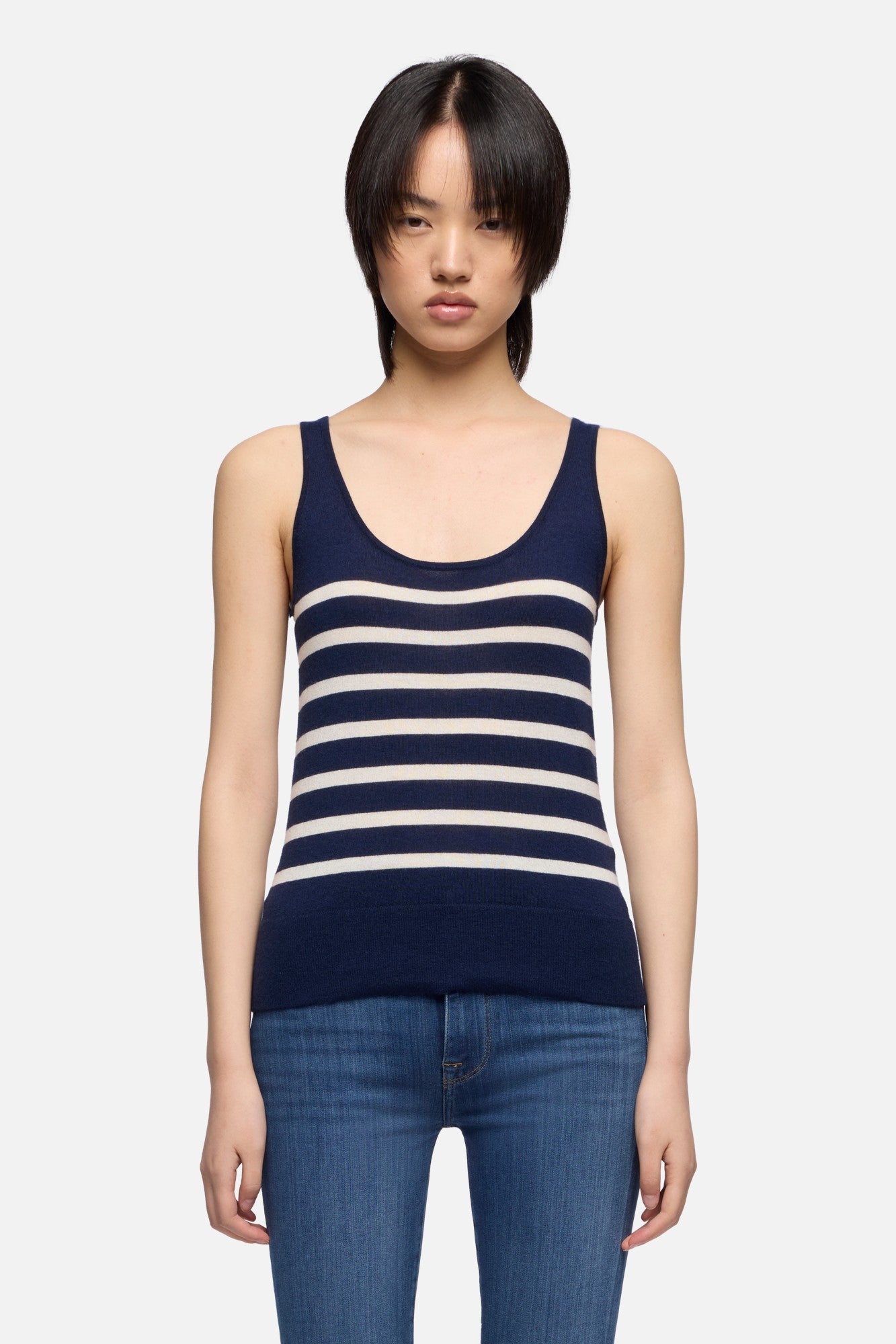 7-for-all-mankind-tank-top-cashmere-gestreift-ink image 3