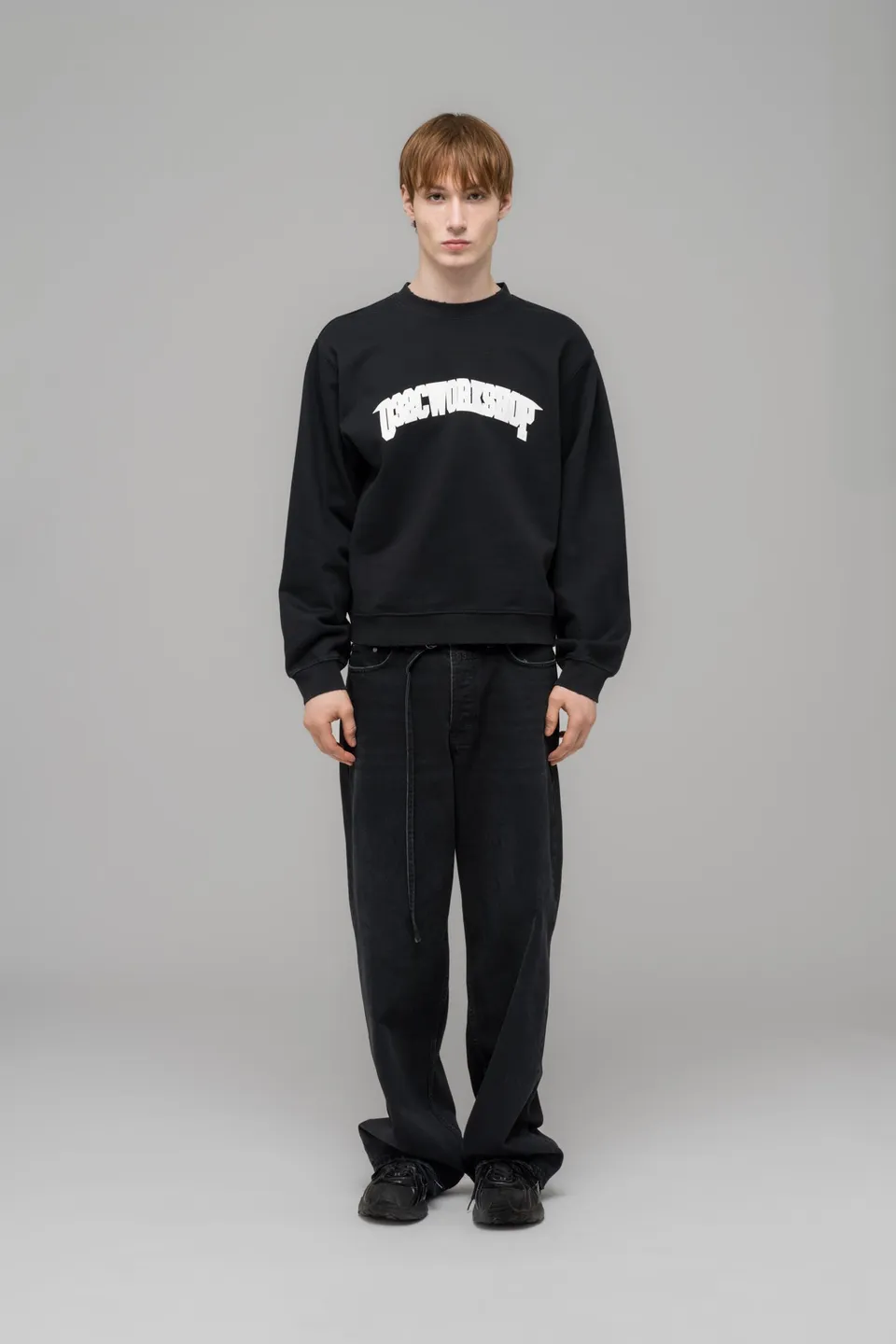 032c-crewneck-with-print-sweatshirt-organic-cotton-one-dollar image 1