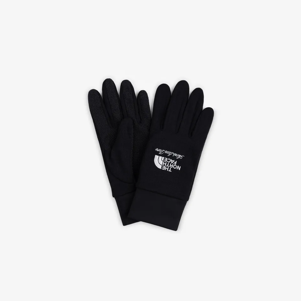 ald-the-north-face-dotknit-liner-gloves-handschuhe-schwarz image 1
