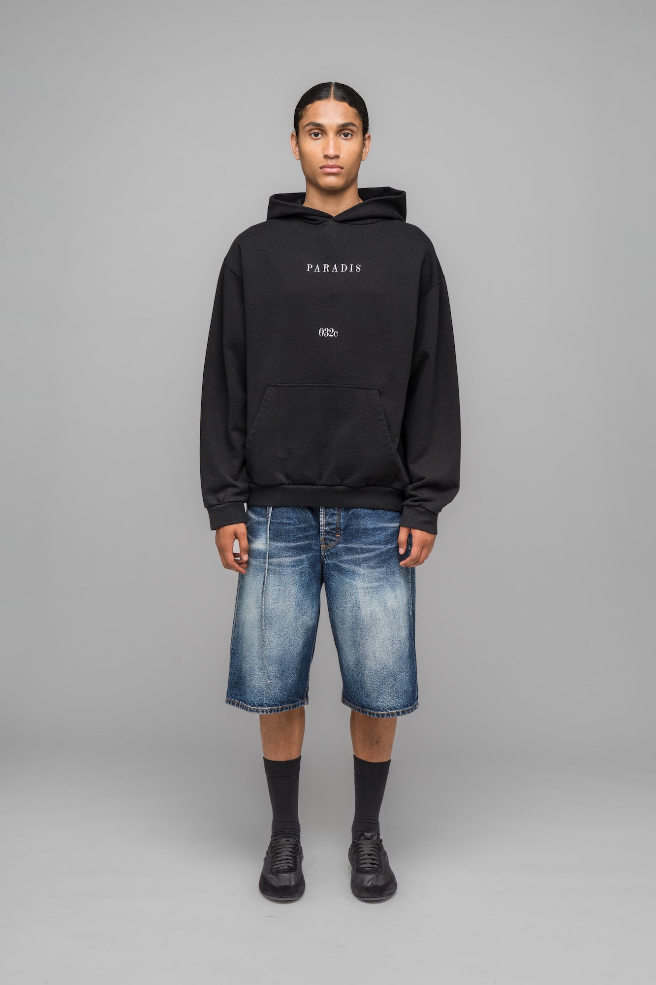 032c-buy-me-an-island-hoodie-paradis-flock-print image 1
