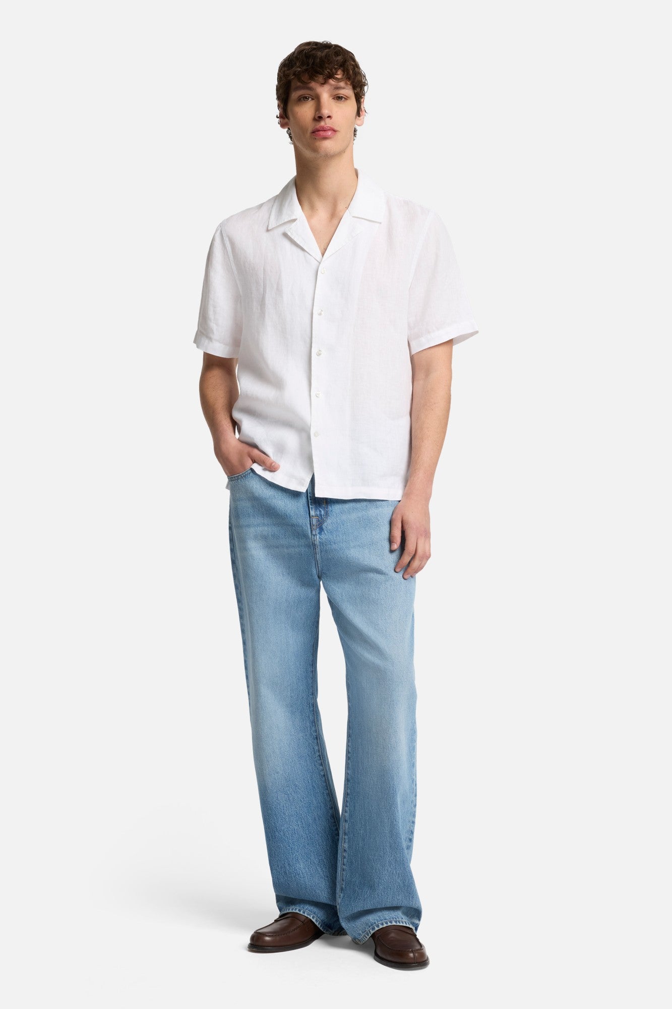 7-for-all-mankind-linen-camp-shirt-kurzarm-in-white image 2