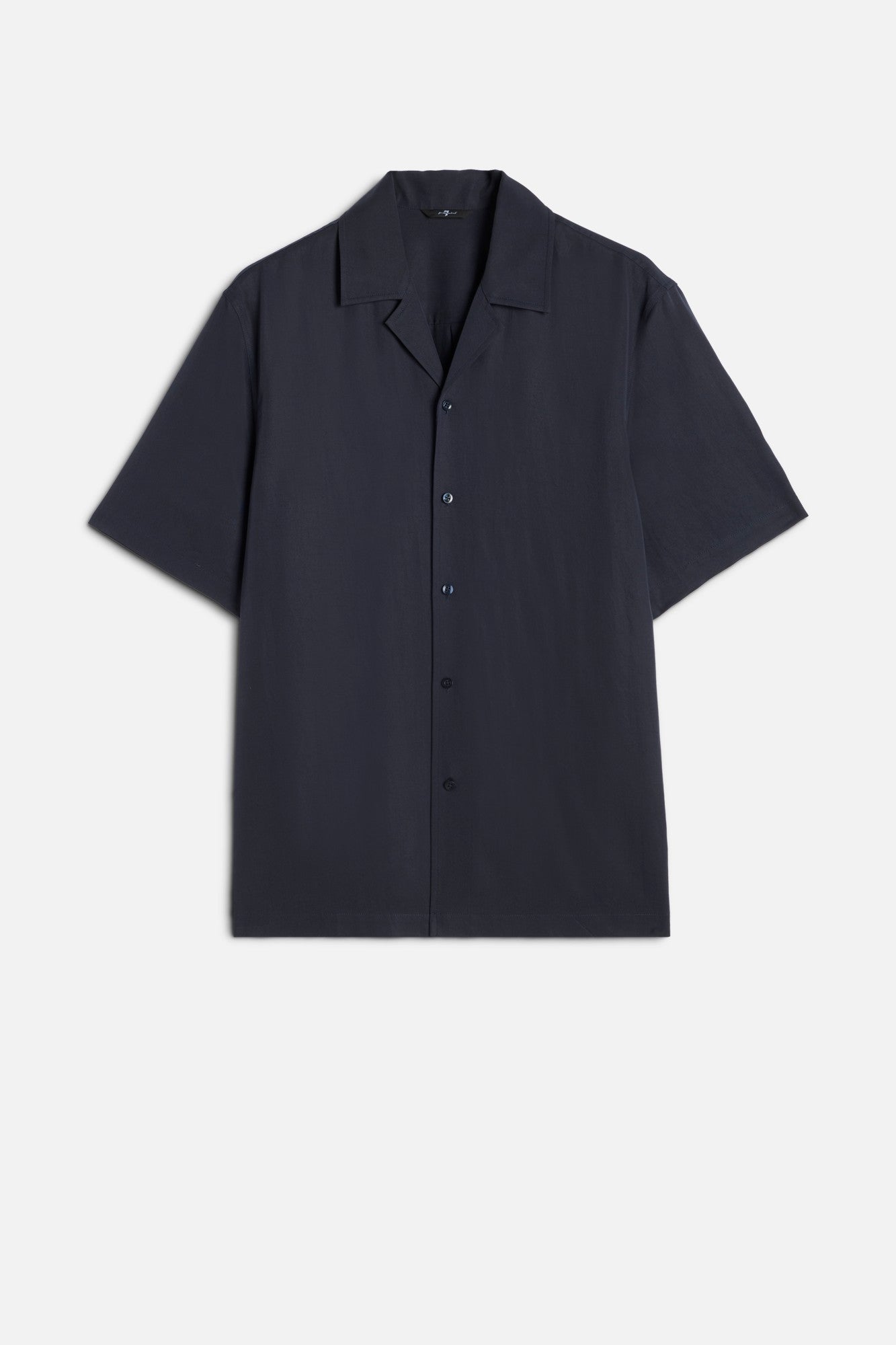 7-for-all-mankind-lyocell-camp-shirt-navy-herren image 1