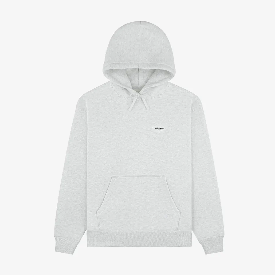 aim-leon-dore-micro-logo-hoodie-grey image 1