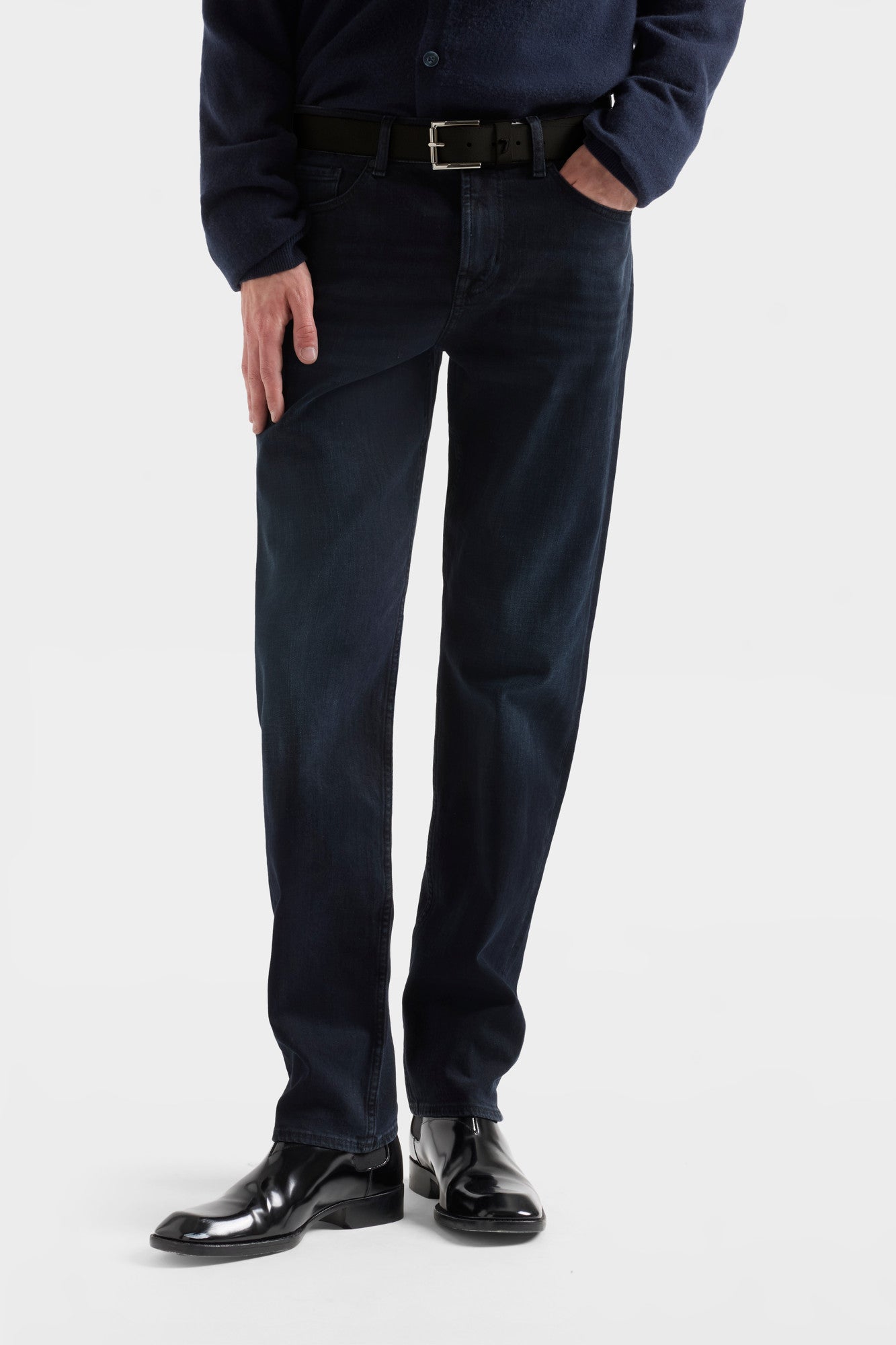 7-for-all-mankind-slimmy-luxe-performance-low-herren-schwarz image 3