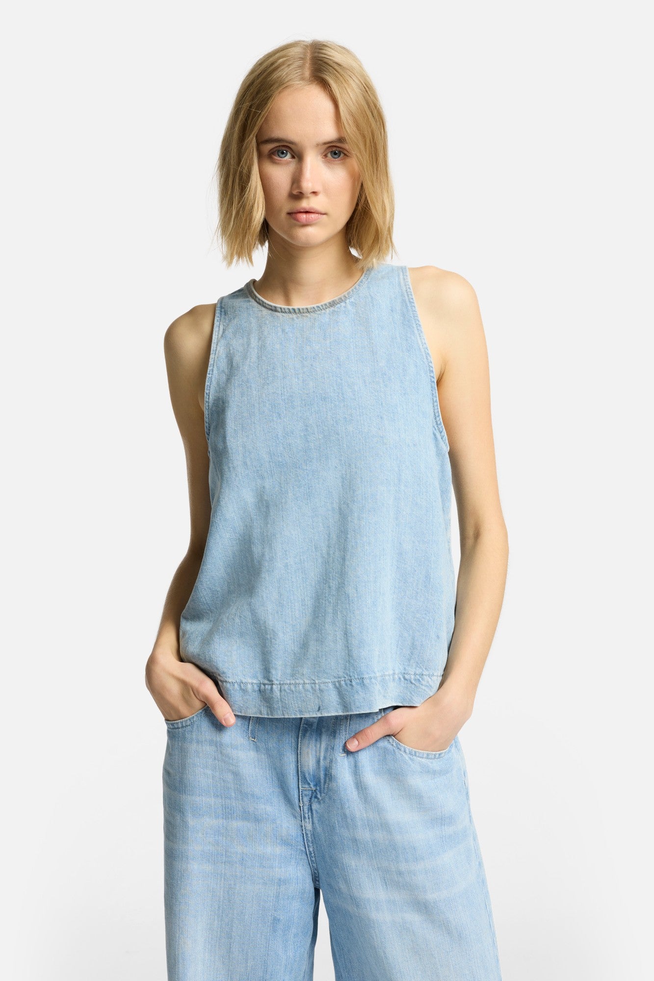 7-for-all-mankind-indigo-linen-top-kansas-rmellos-damen image 3