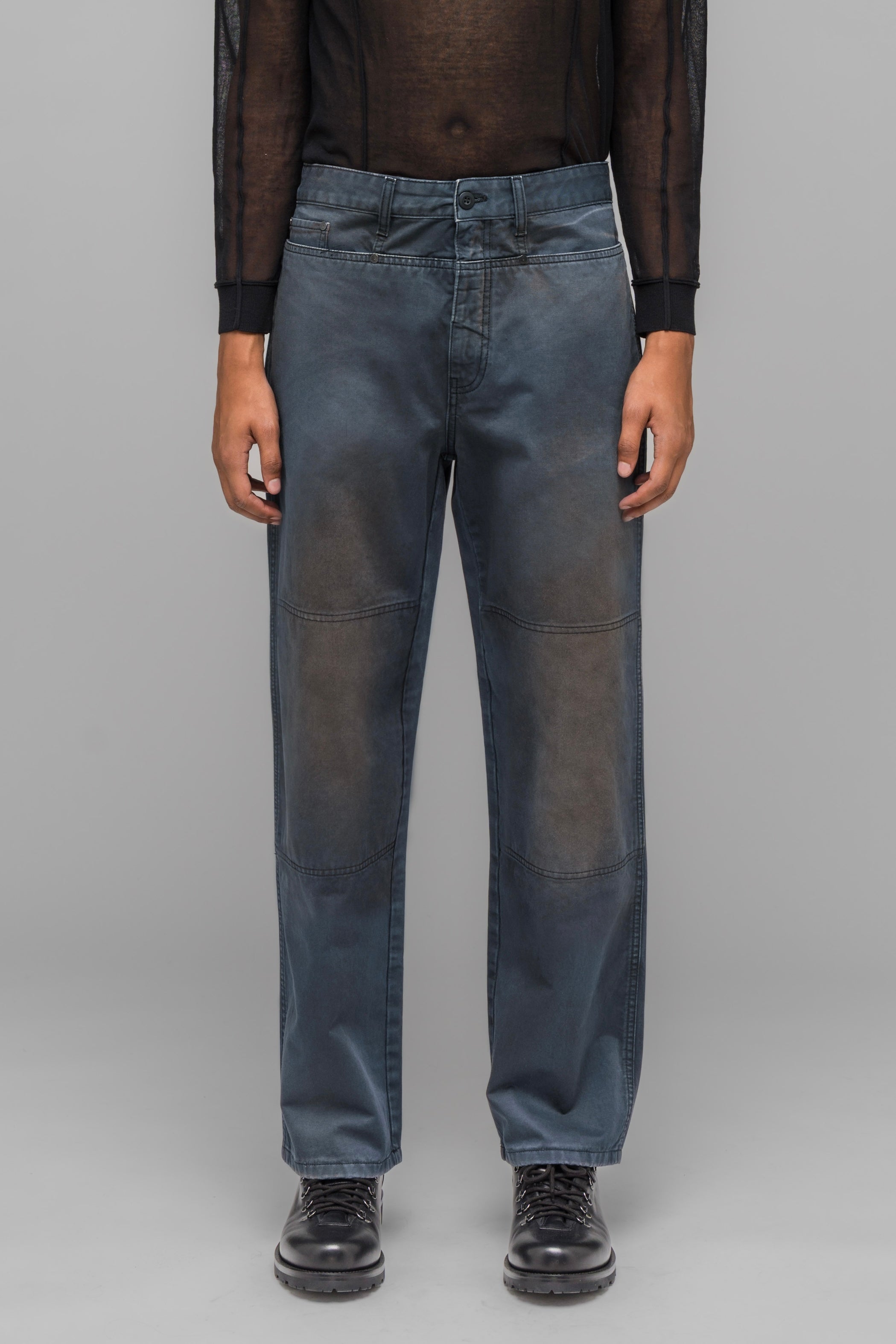 032c-workwear-pants-5-pocket-hose-mit-stone-wash-und-logo-stick image 2