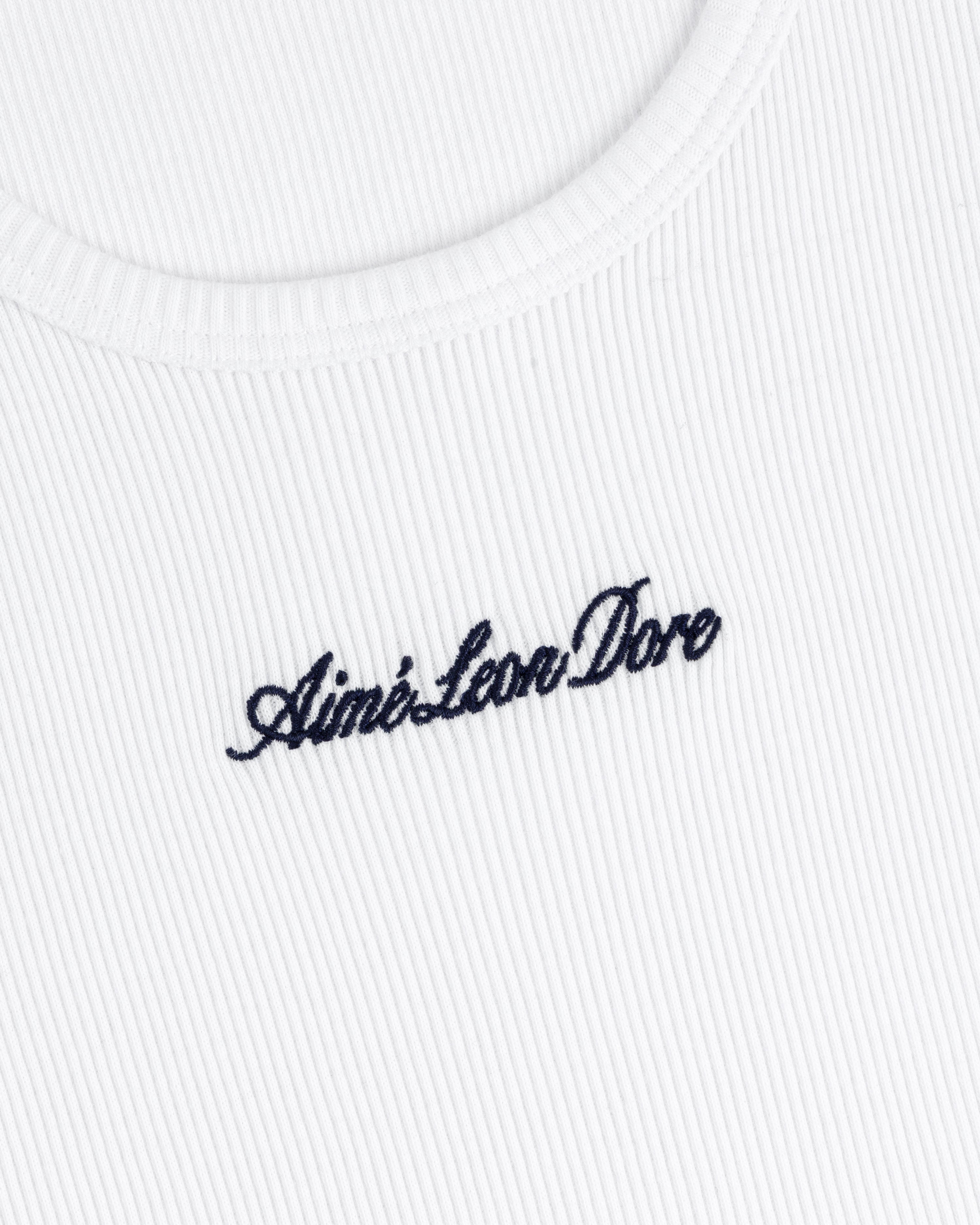 aim-leon-dore-embroidered-logo-tank-top-wei-slim-fit image 4