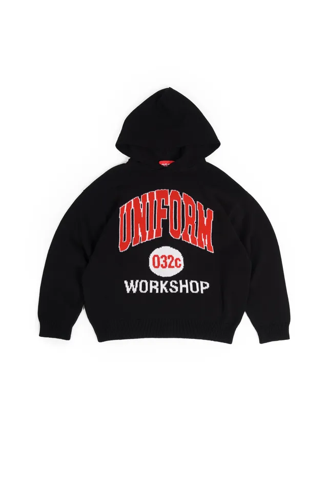 032c-knitted-hoodie-grobstrick-hoodie-loose-fit-varsity image 1