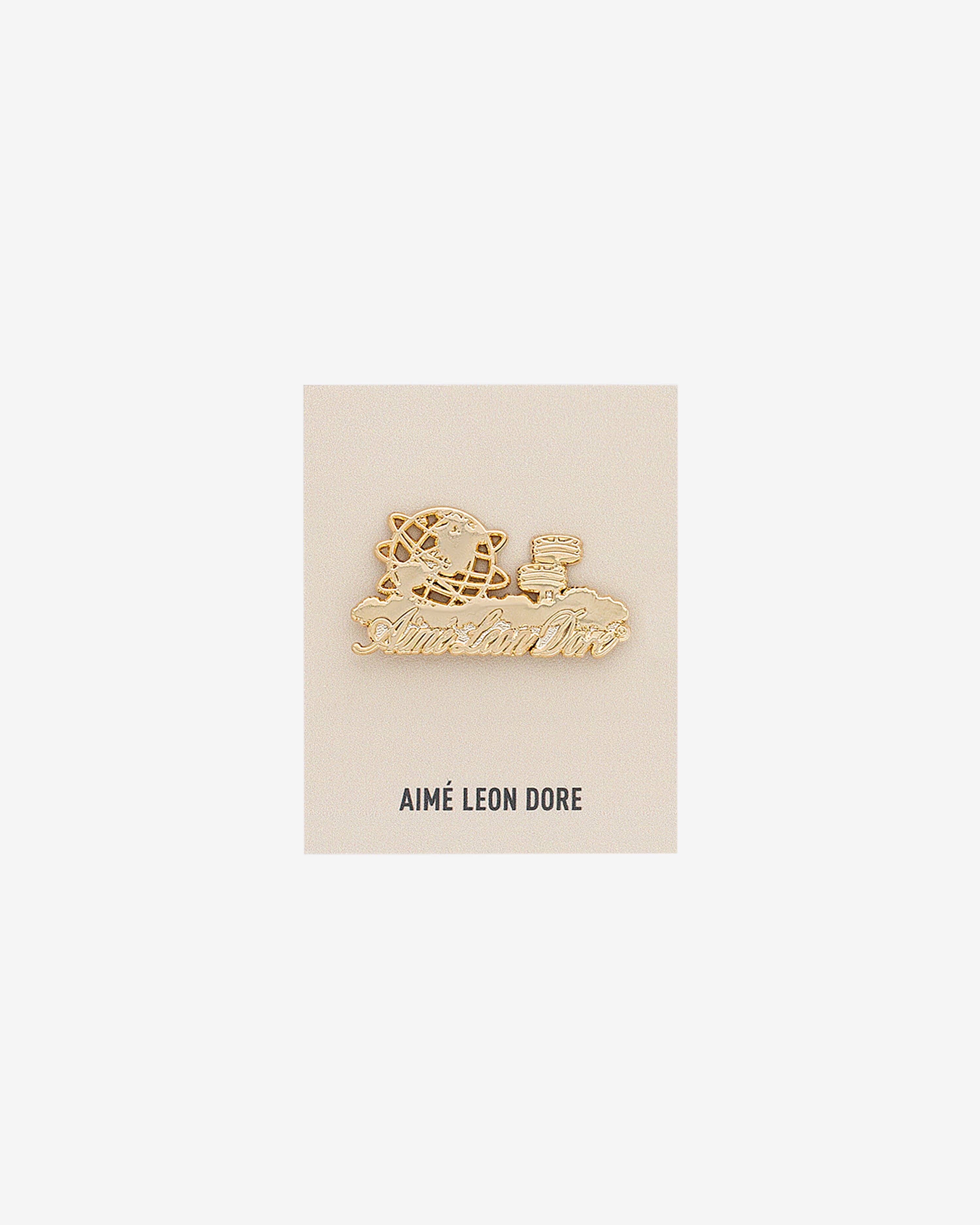 aim-leon-dore-ald-pin-goldfarbener-unisphere-messing-pin image 3