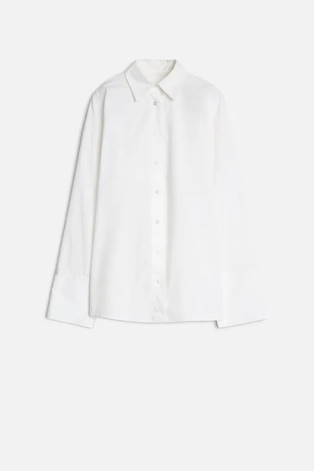 7-for-all-mankind-open-back-poplin-bluse-in-wei image 1