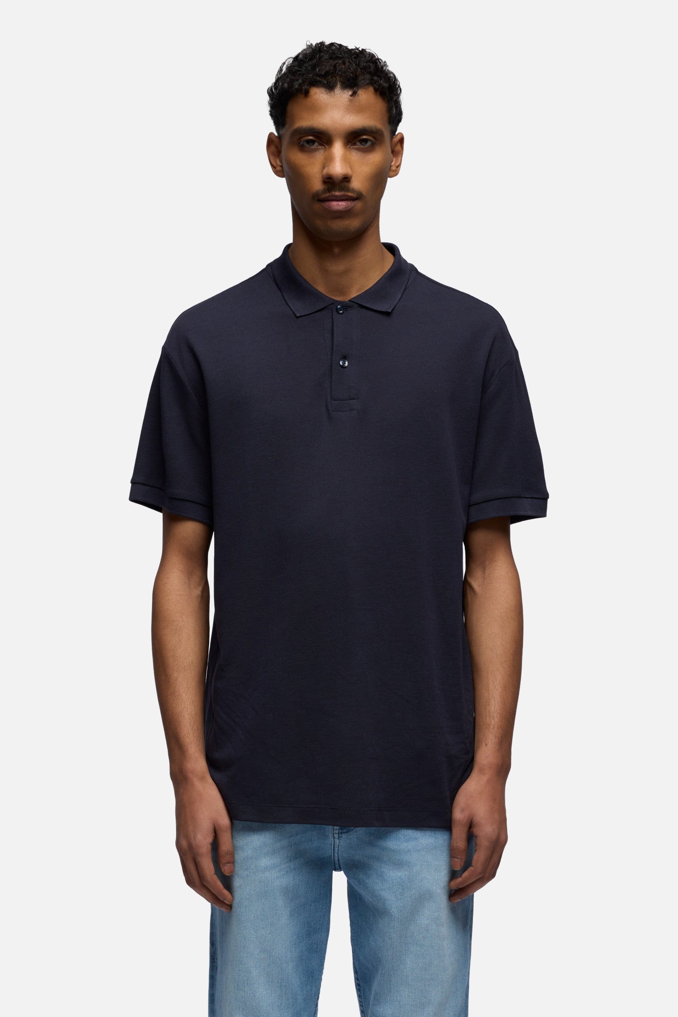 7-for-all-mankind-short-sleeve-polo-lyocell-navy-herren image 3