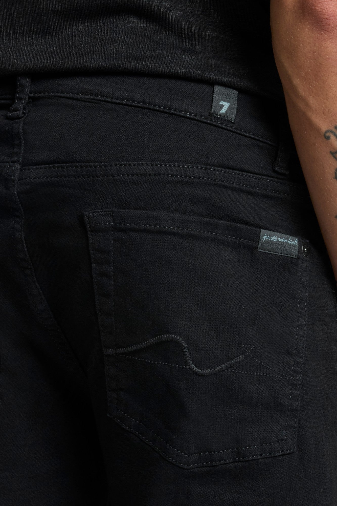 7-for-all-mankind-slimmy-slim-jeans-herren-black-onyx image 4