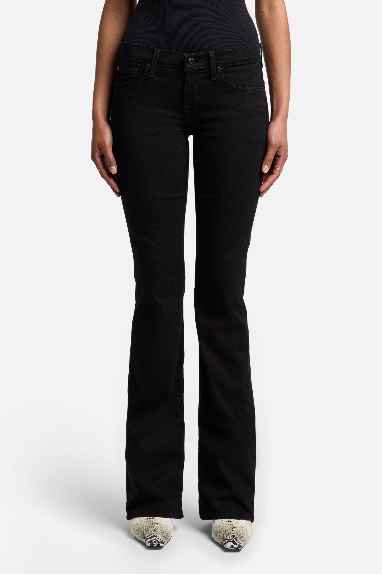 7-for-all-mankind-b-air-original-bootcut-jeans-rinsed-black-damen image 2