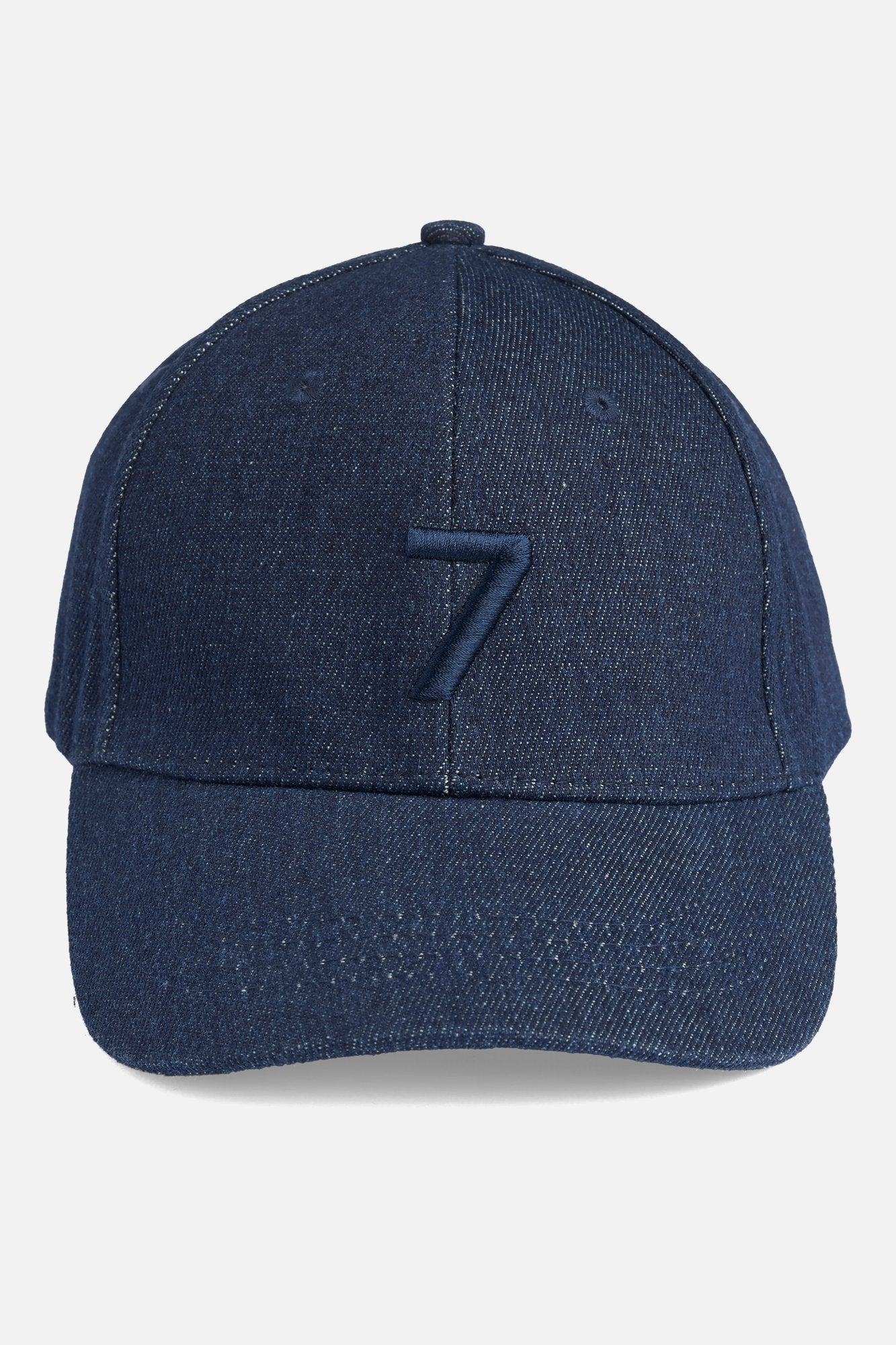 7-for-all-mankind-denim-logo-cap-rinsed-indigo-unisex image 4