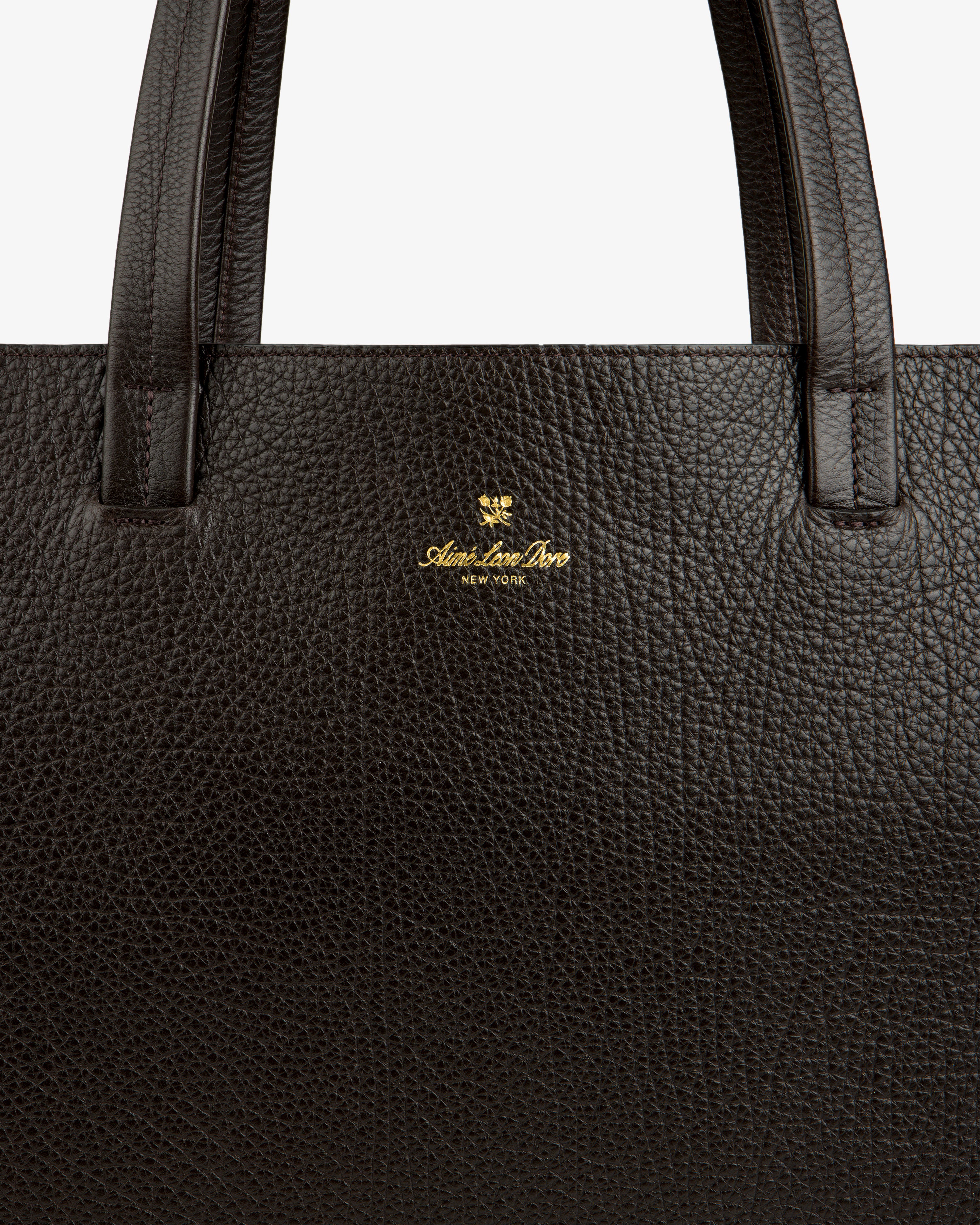 aim-leon-dore-tumbled-leather-tote-bag-braune-ledertasche-aus-italien image 5