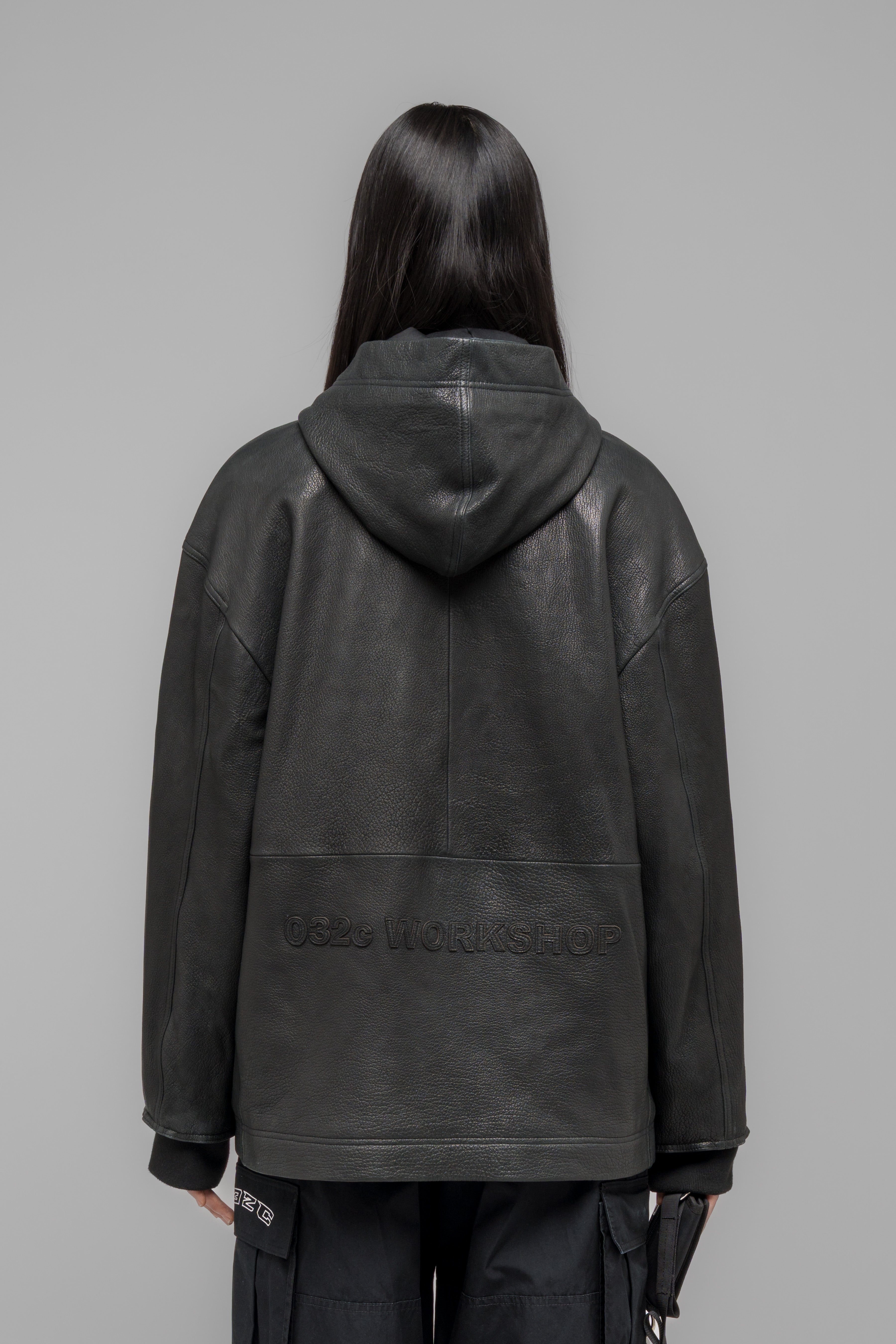 032c-leather-coach-jacket-lammleder-relaxed-fit image 4