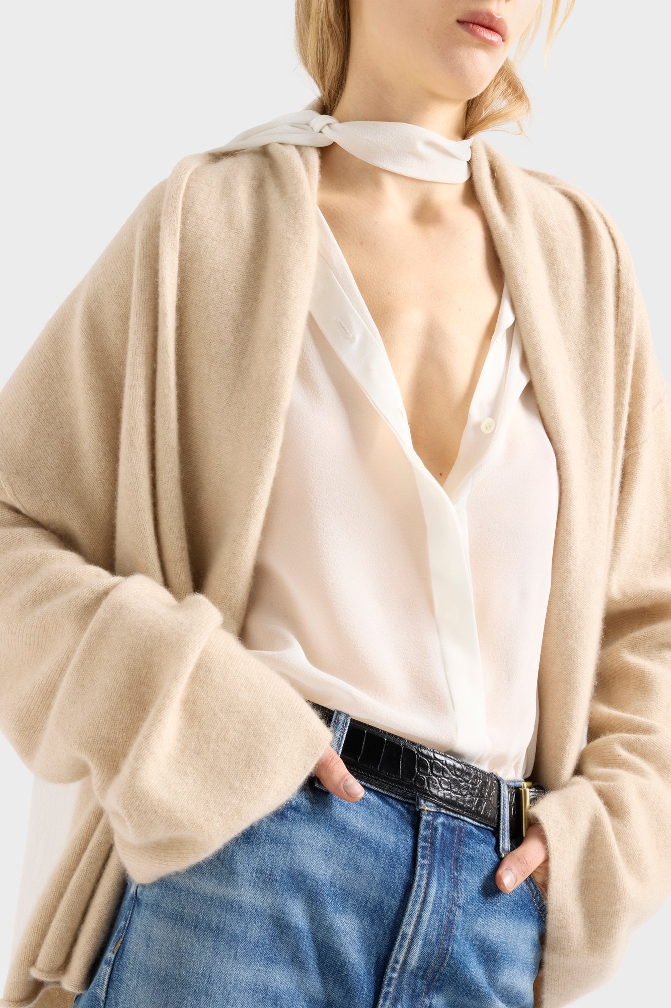 7-for-all-mankind-shawl-cardigan-kaschmir-cardigan-birch image 6