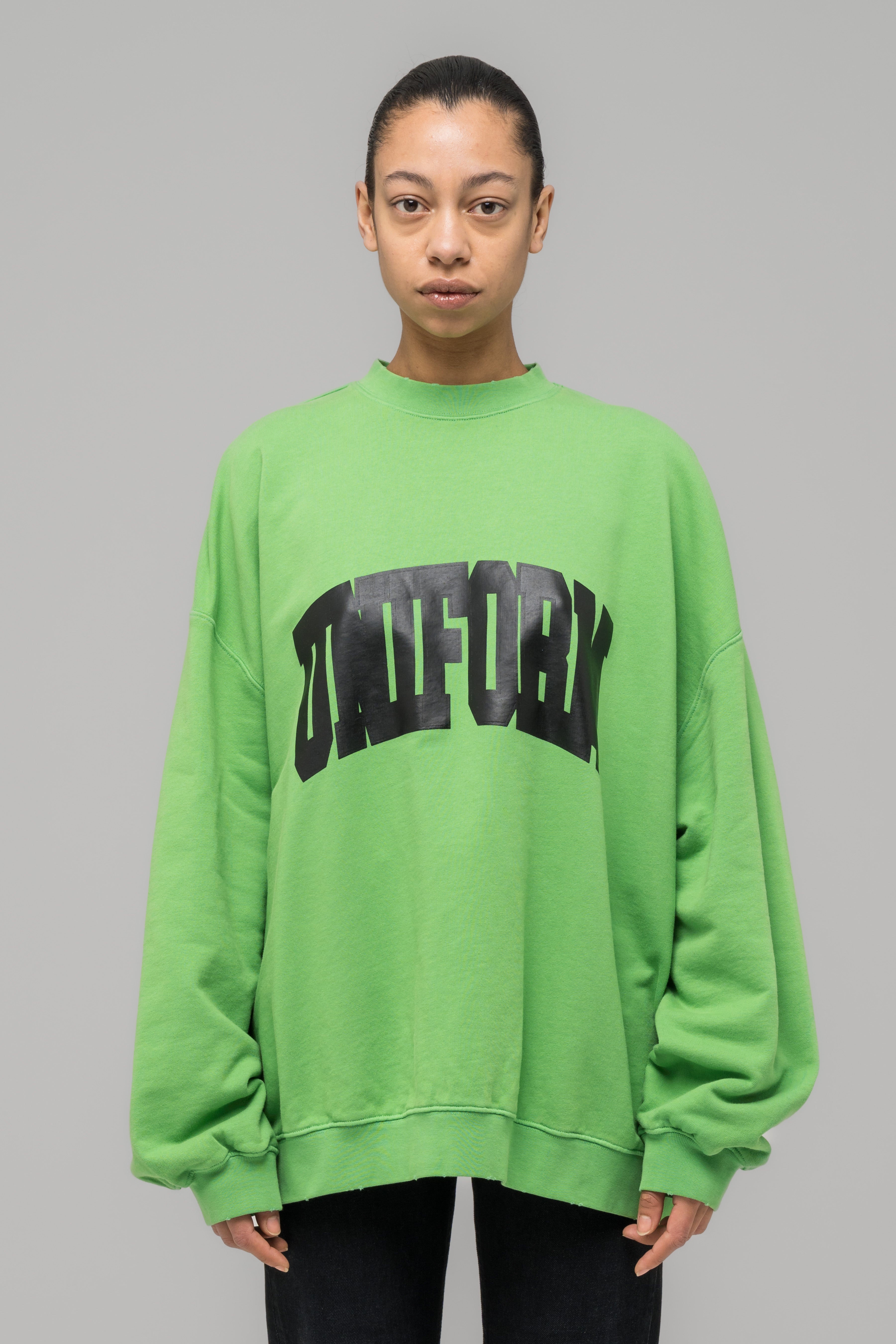 032c-lucky-strike-oversized-crewneck-gr-n image 2