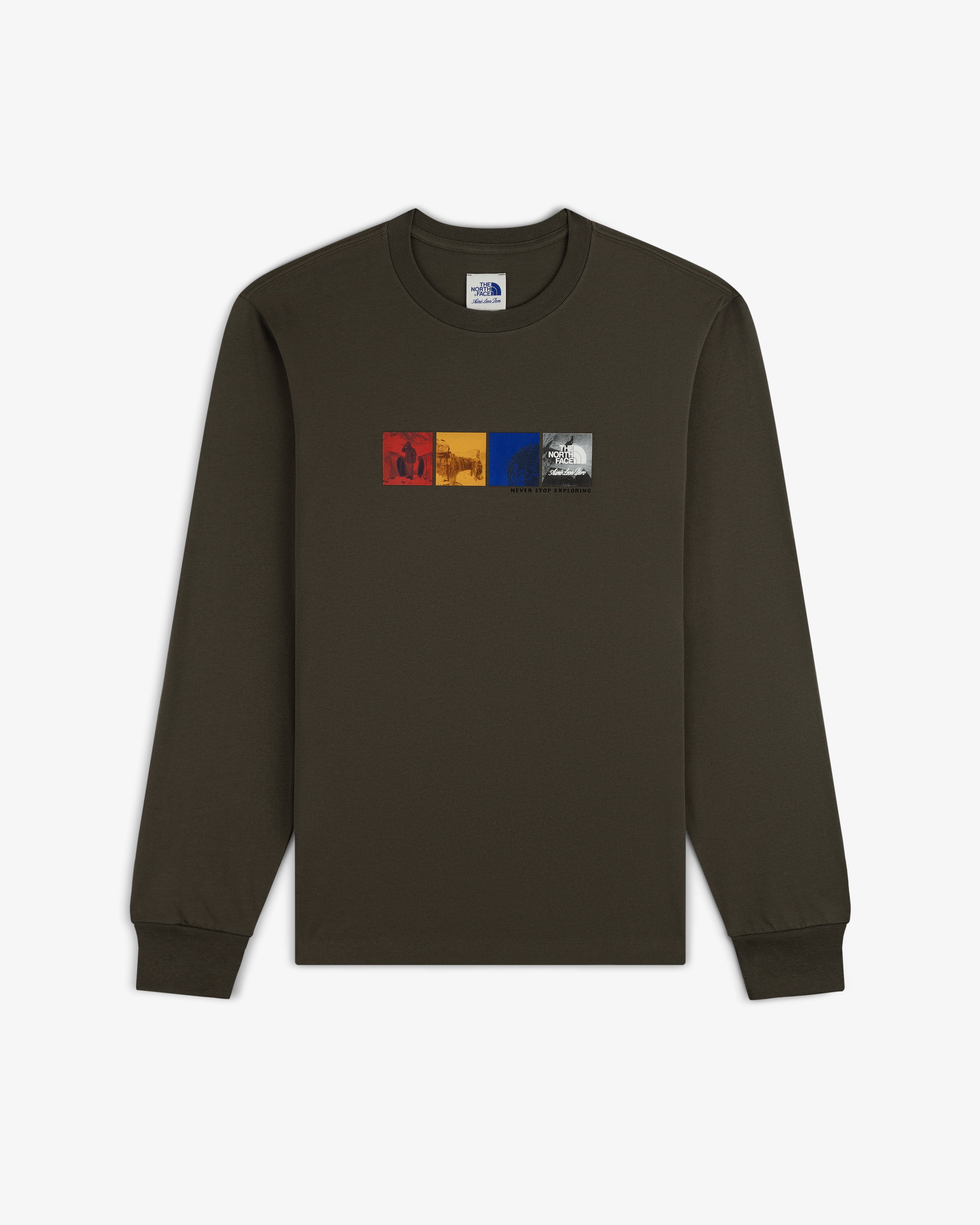 aim-leon-dore-x-the-north-face-explorer-longsleeve-olive image 3