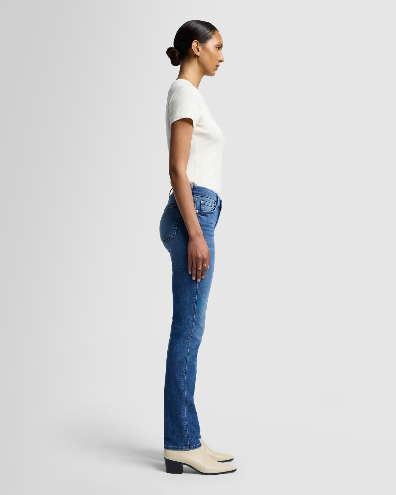 7-for-all-mankind-kimmie-straight-damen-jeans-in-marsh image 5