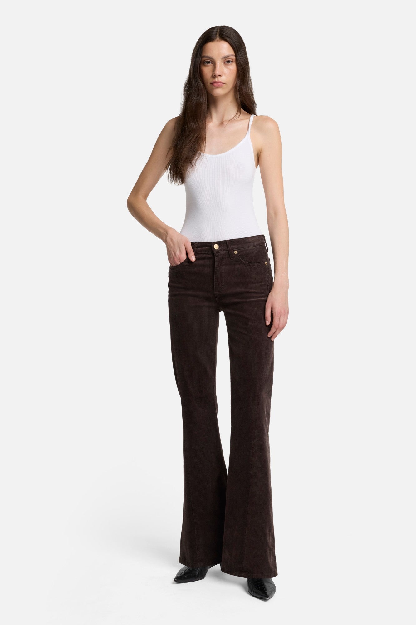 7-for-all-mankind-corduroy-twisted-tailorless-dojo-coffee-bean-damen-hose image 2