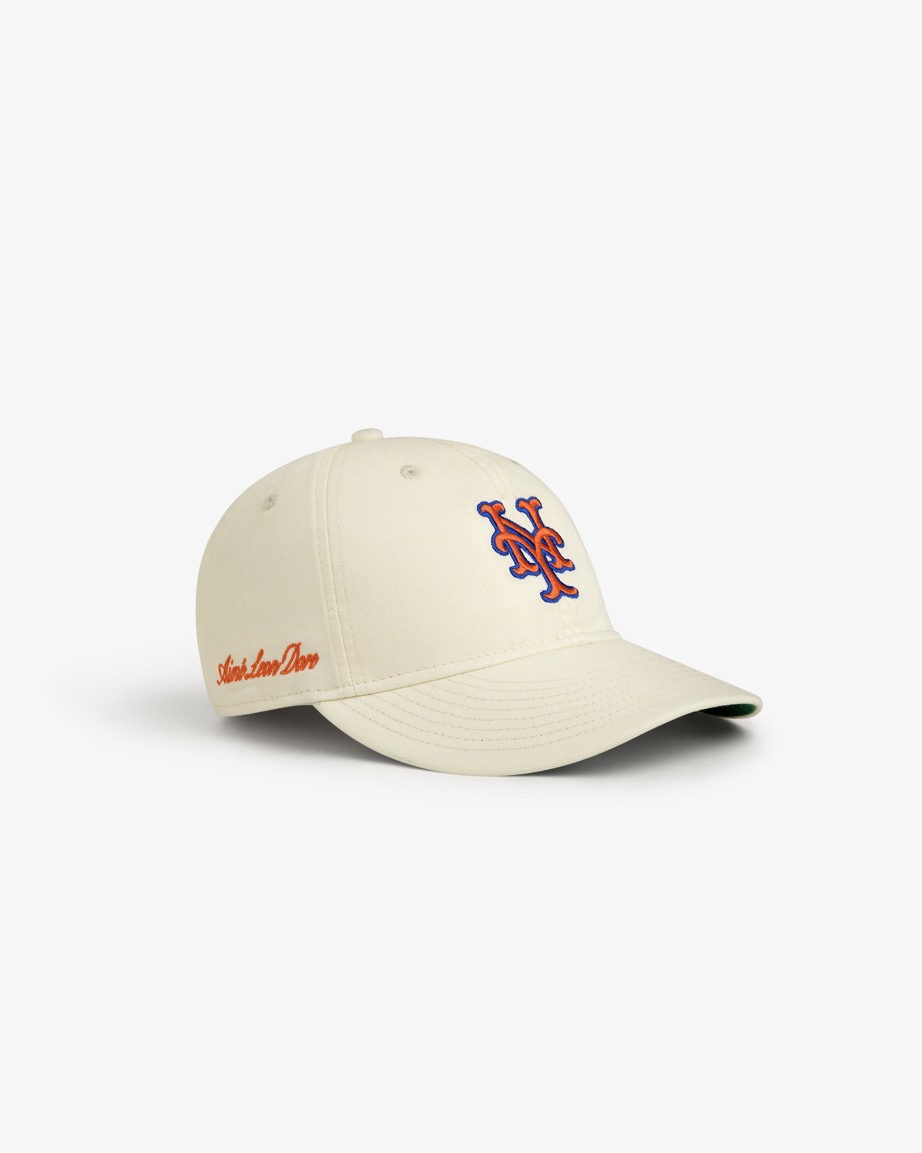 aim-leon-dore-ald-new-era-mets-retro-fit-cap-cream image 4