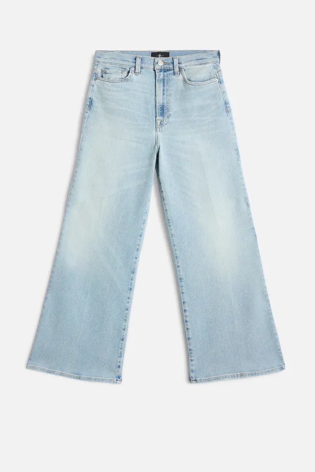 7-for-all-mankind-luxe-vintage-ultra-high-rise-cropped-jo-sunset-beach-jeans image 1