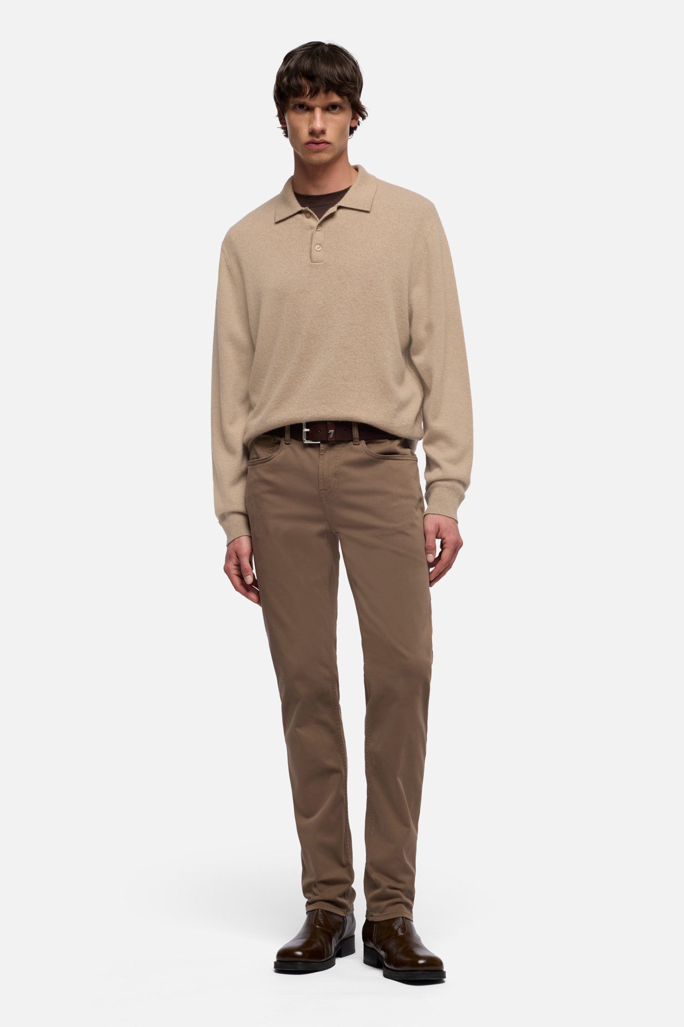 7-for-all-mankind-slimmy-hose-luxe-performance-sateen-herren-braun image 2
