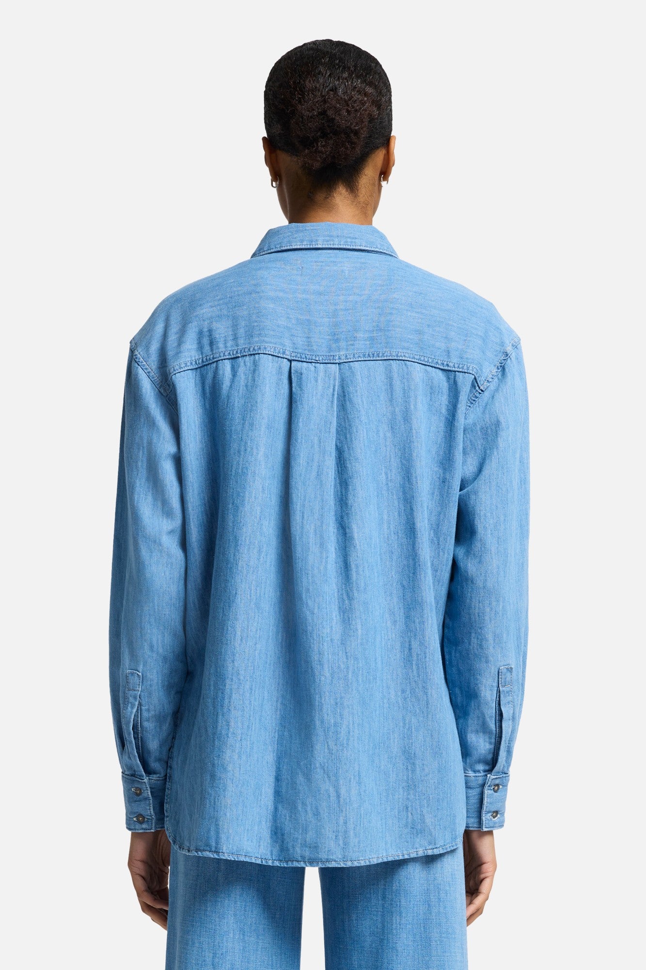 7-for-all-mankind-indigo-linen-easy-shirt-icy-hemdbluse image 5