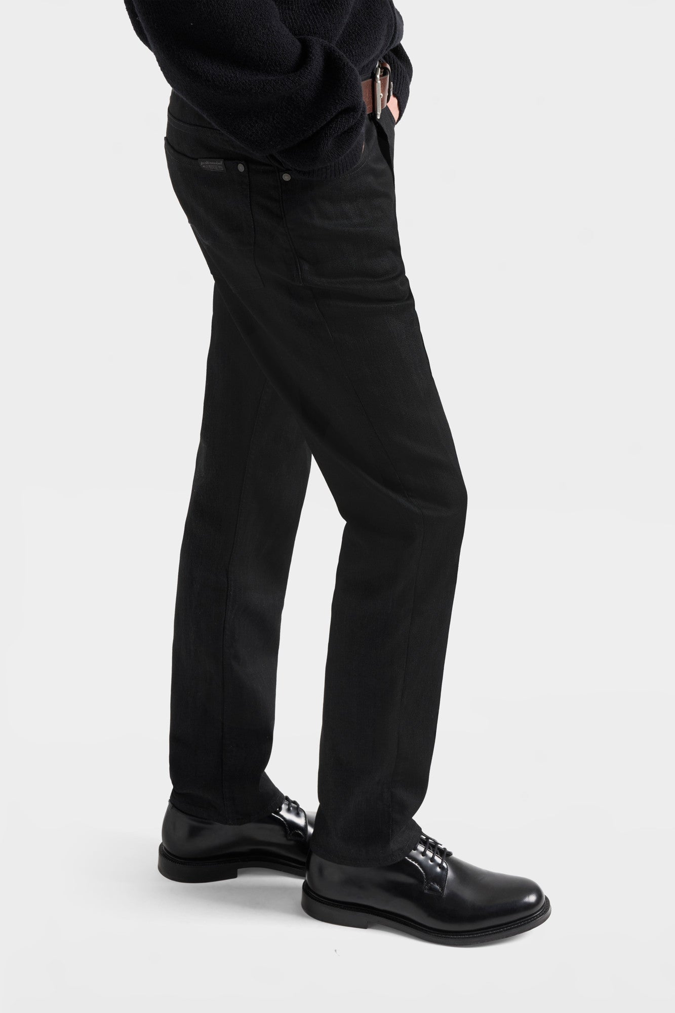 7-for-all-mankind-airweft-slimmy-jeans-slim-fit-in-volcano-schwarz image 6