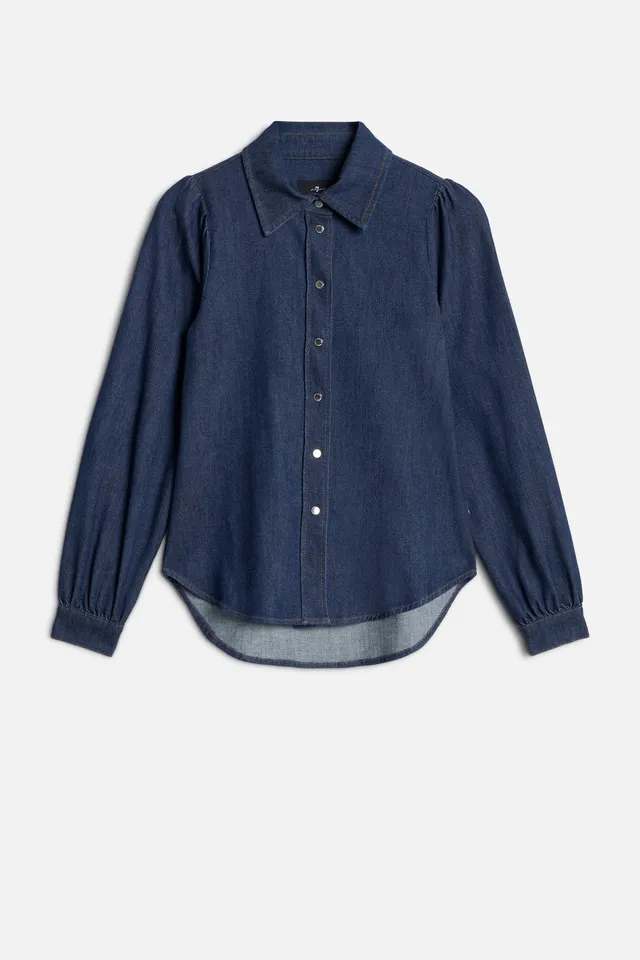 7-for-all-mankind-puff-sleeve-shirt-weightless-denim-halona image 1