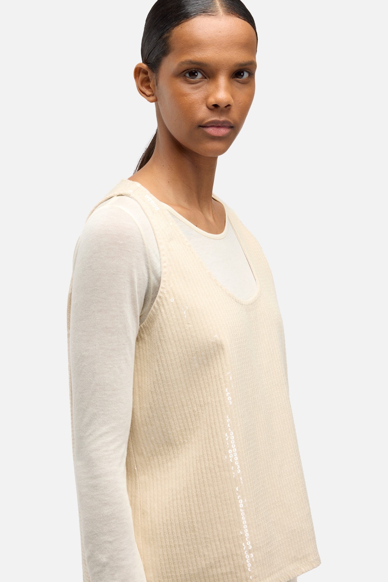 7-for-all-mankind-mankind-long-tank-radiance-pailletten-top-damen image 4