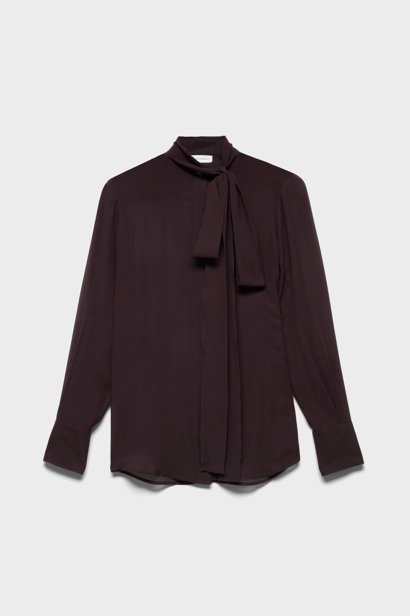 7-for-all-mankind-long-sleeve-bow-shirt-seide-cherry image 1