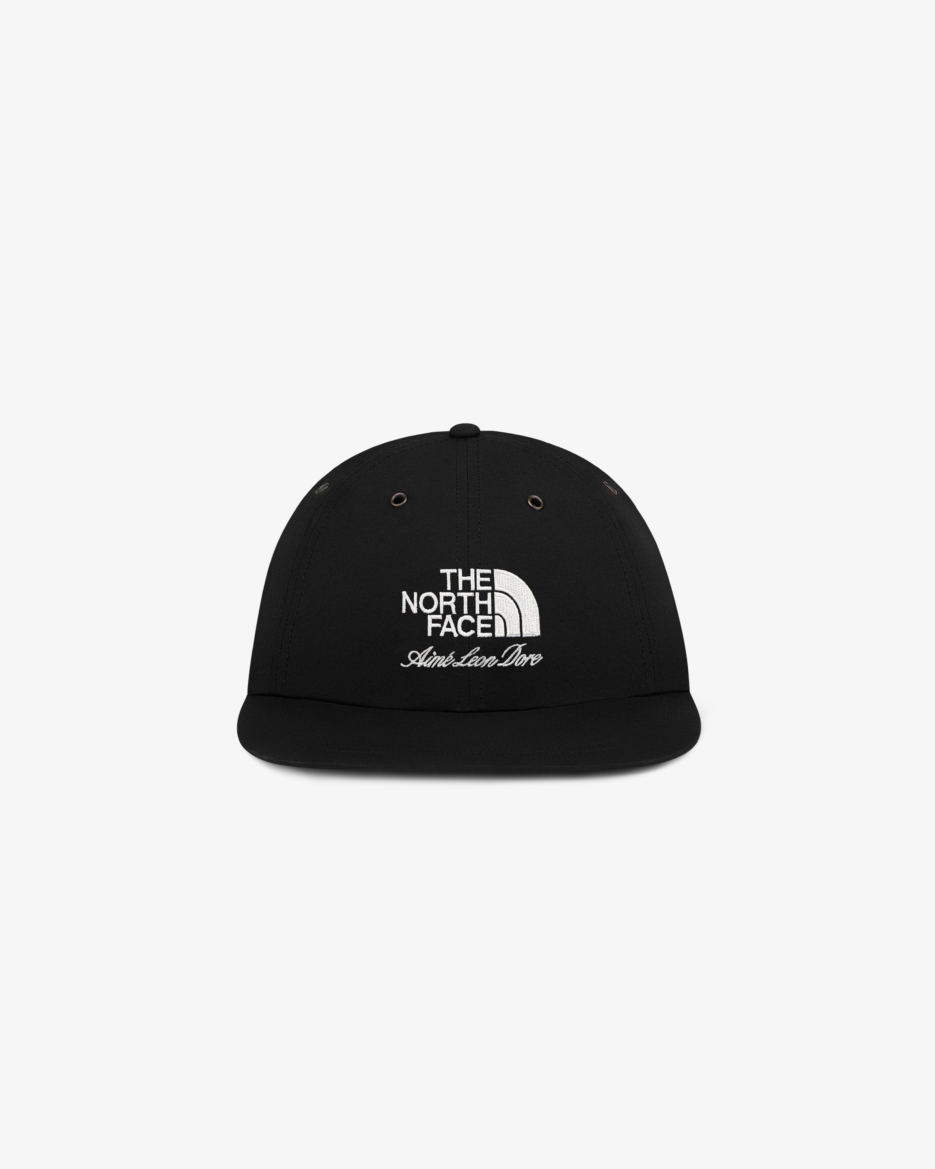 aim-leon-dore-x-the-north-face-nylon-logo-hat-cap-schwarz image 2