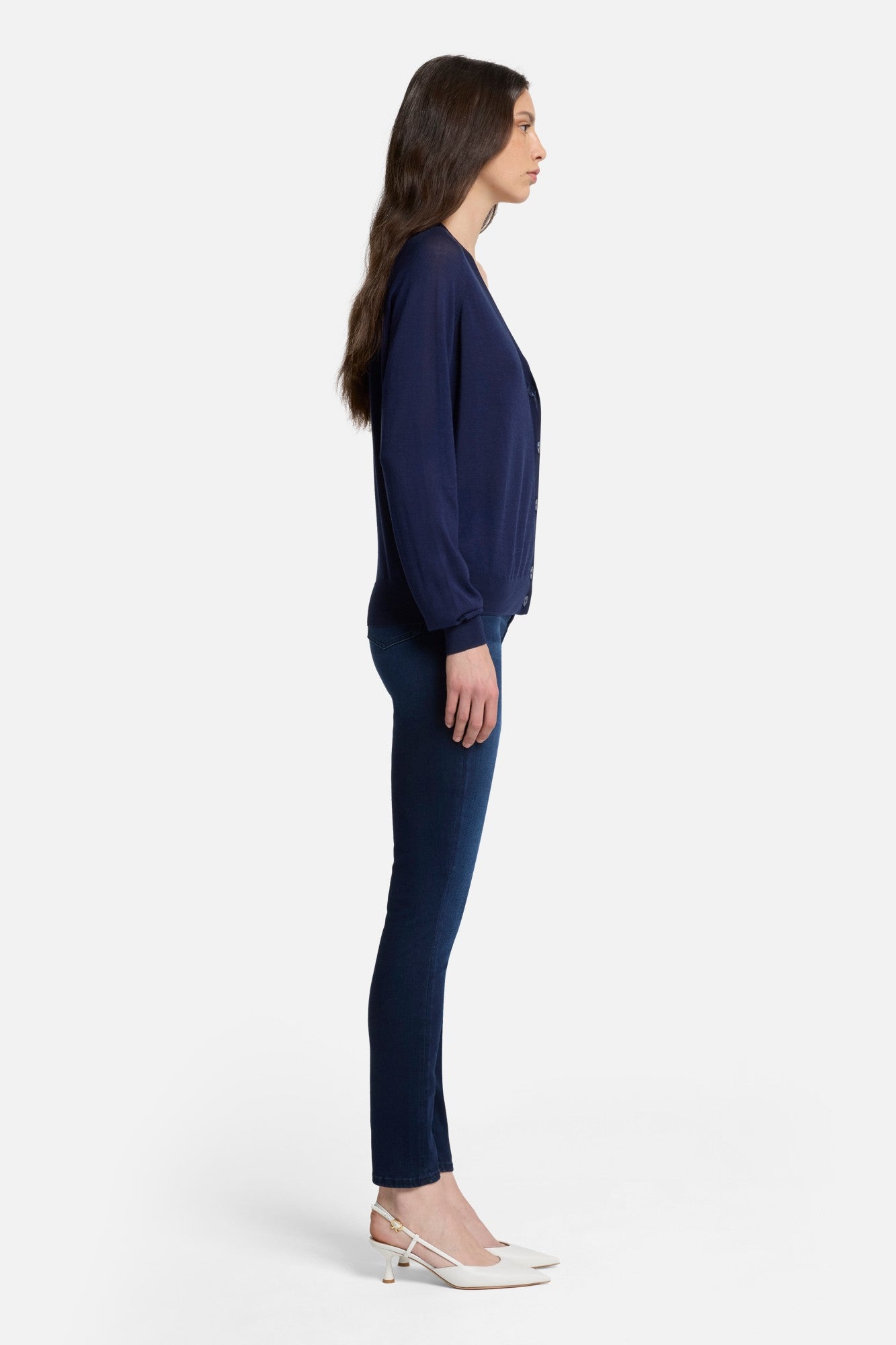 7-for-all-mankind-silk-blend-v-neck-cardigan-damen-navy image 6