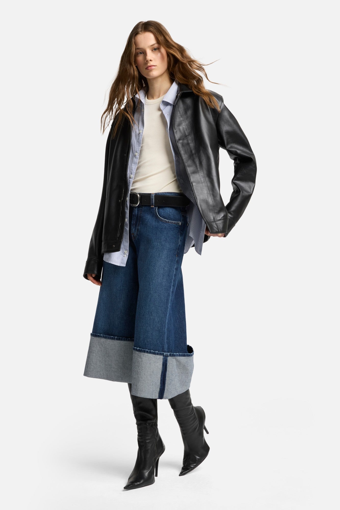 7-for-all-mankind-mankind-cuffed-denim-culotte-radar-damen image 7