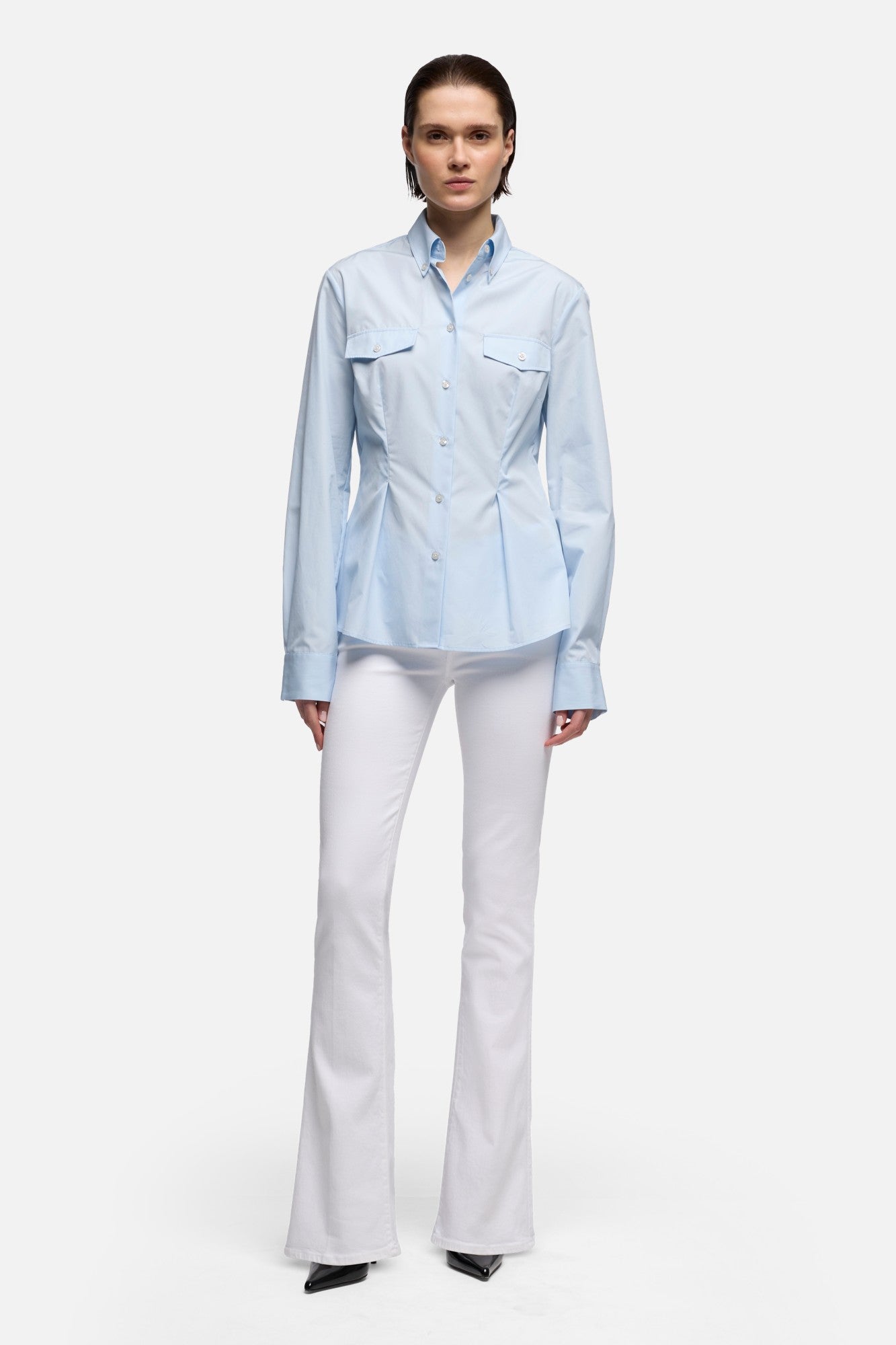 7-for-all-mankind-tailorless-bootcut-slim-illusion-pure-white image 2